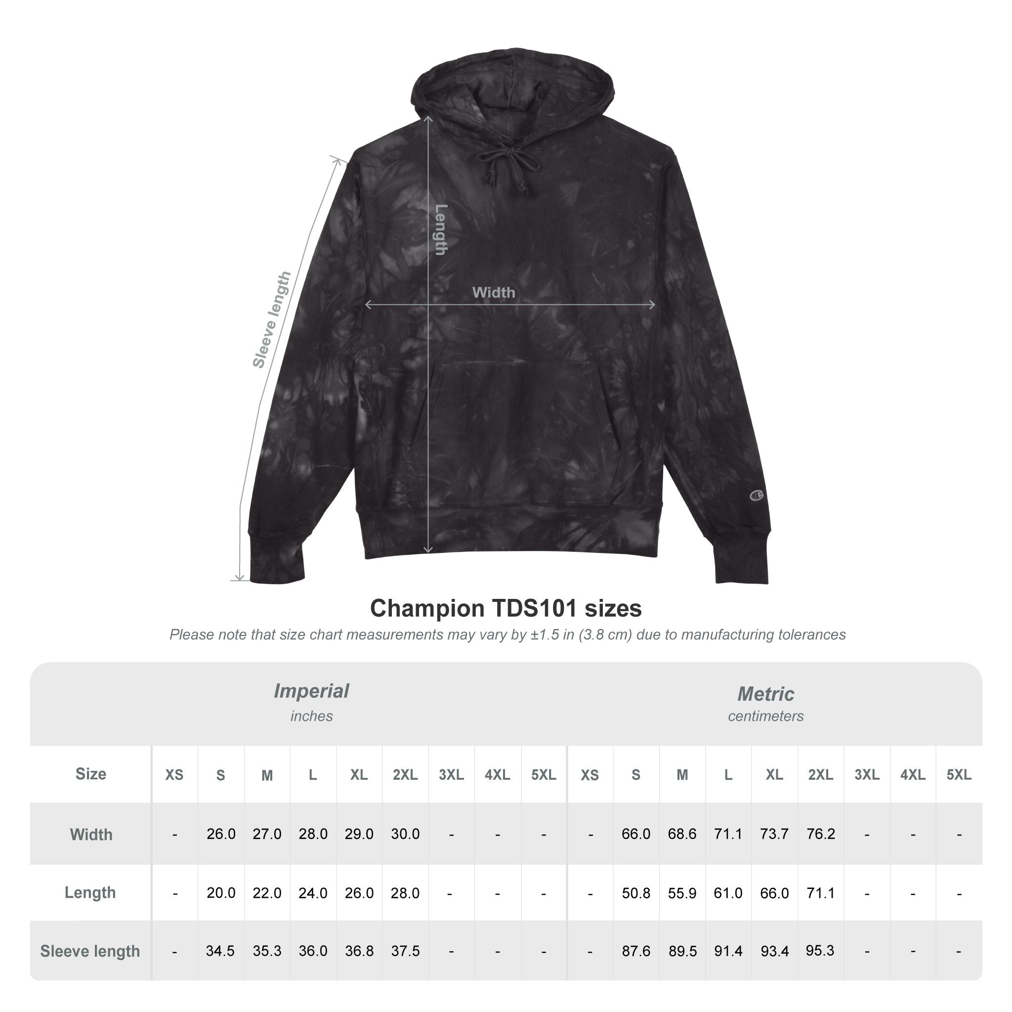 Celestial Reflection Tie-Dye Hoodie