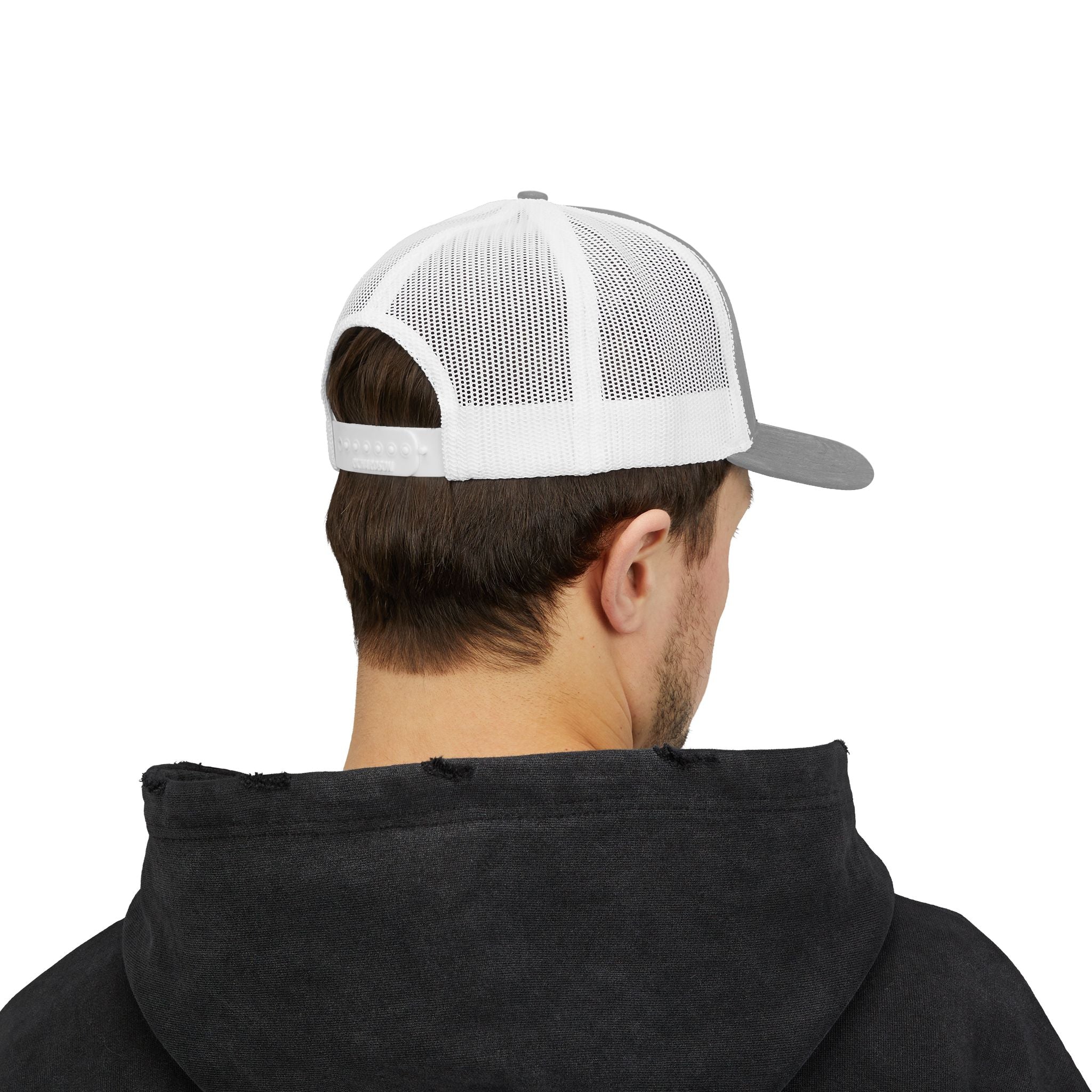 Shimmering Shore of Lake Superior Abstract Snapback Trucker Cap