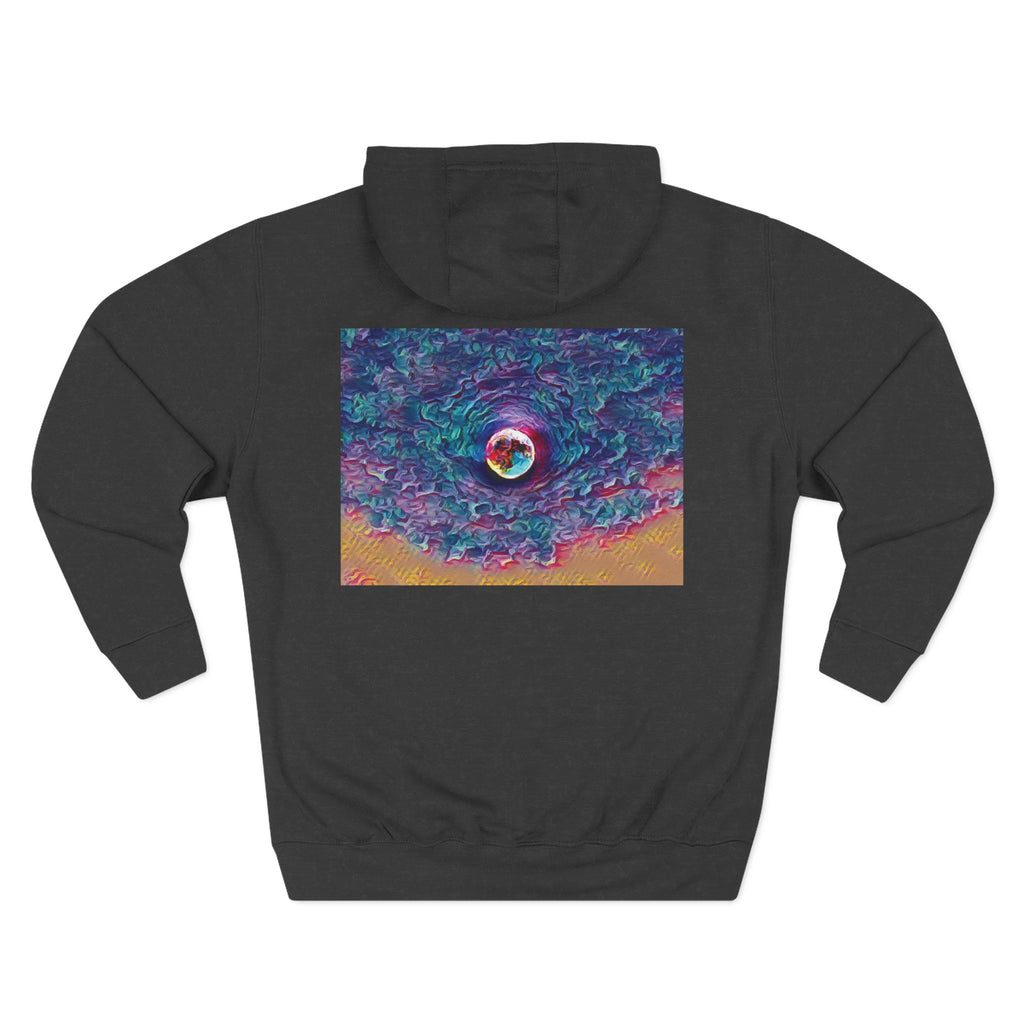Full Sturgeon Moon Three-Panel Fleece Hoodie