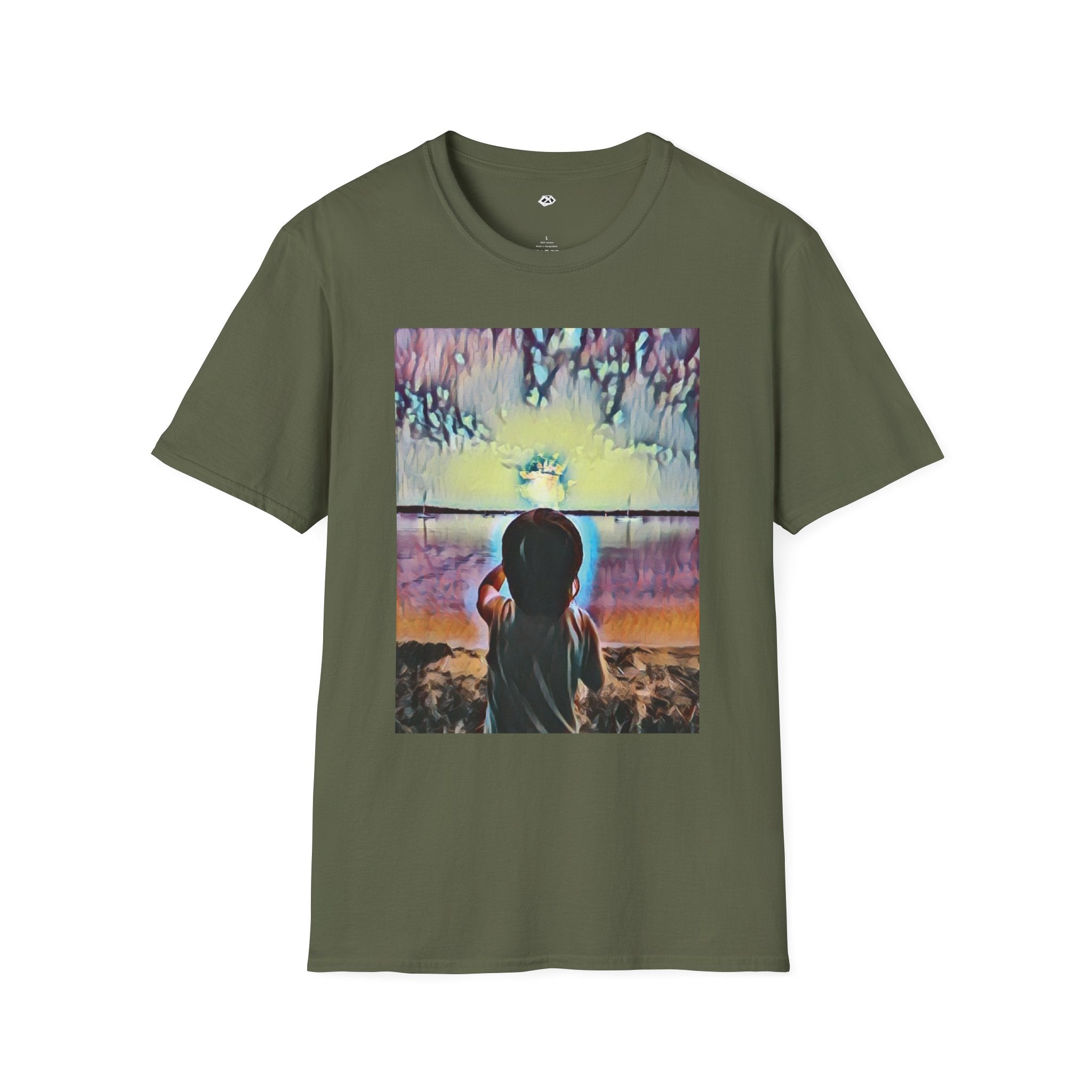 Boy and Moon T-Shirt