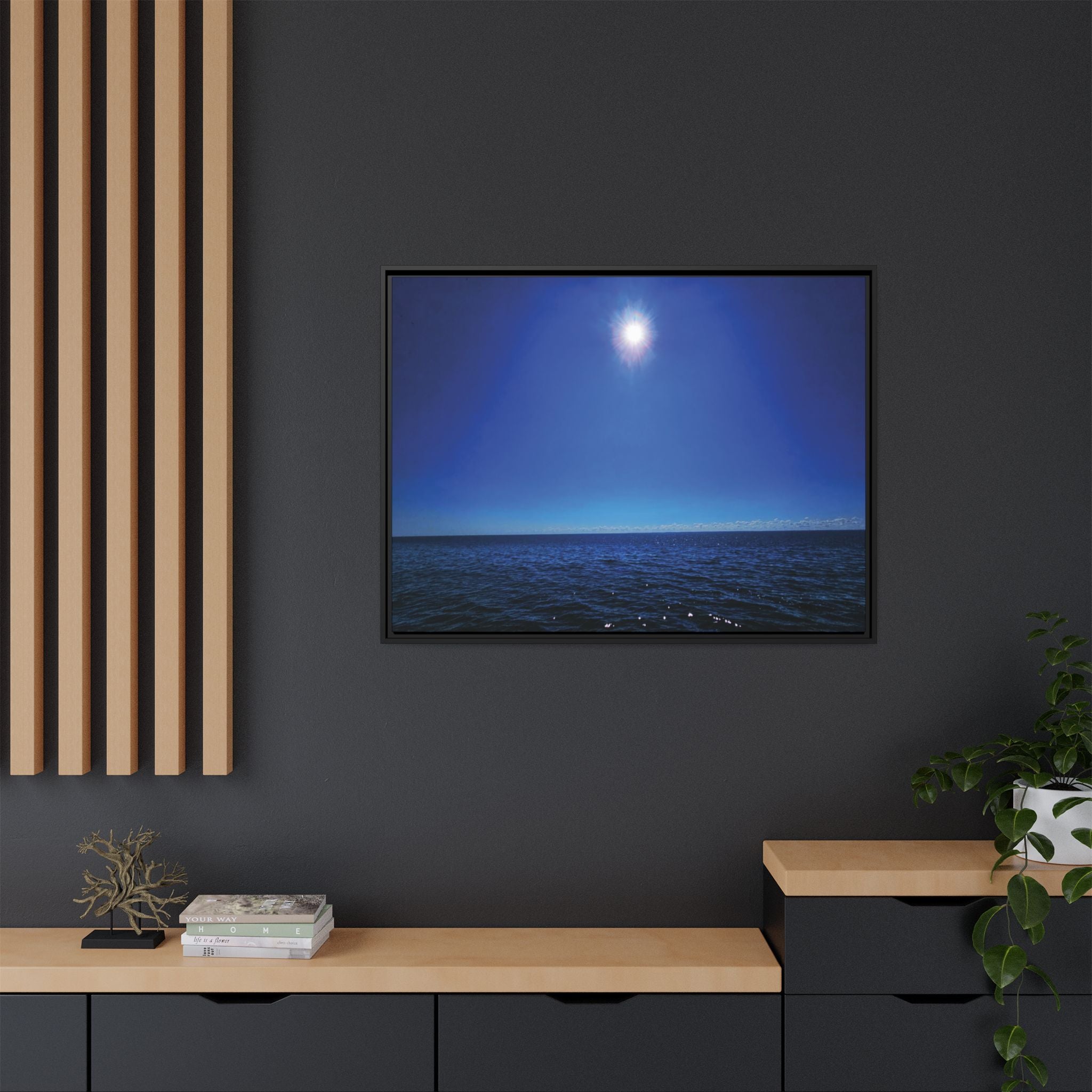 Celestial Reflection Canvas Wall Art