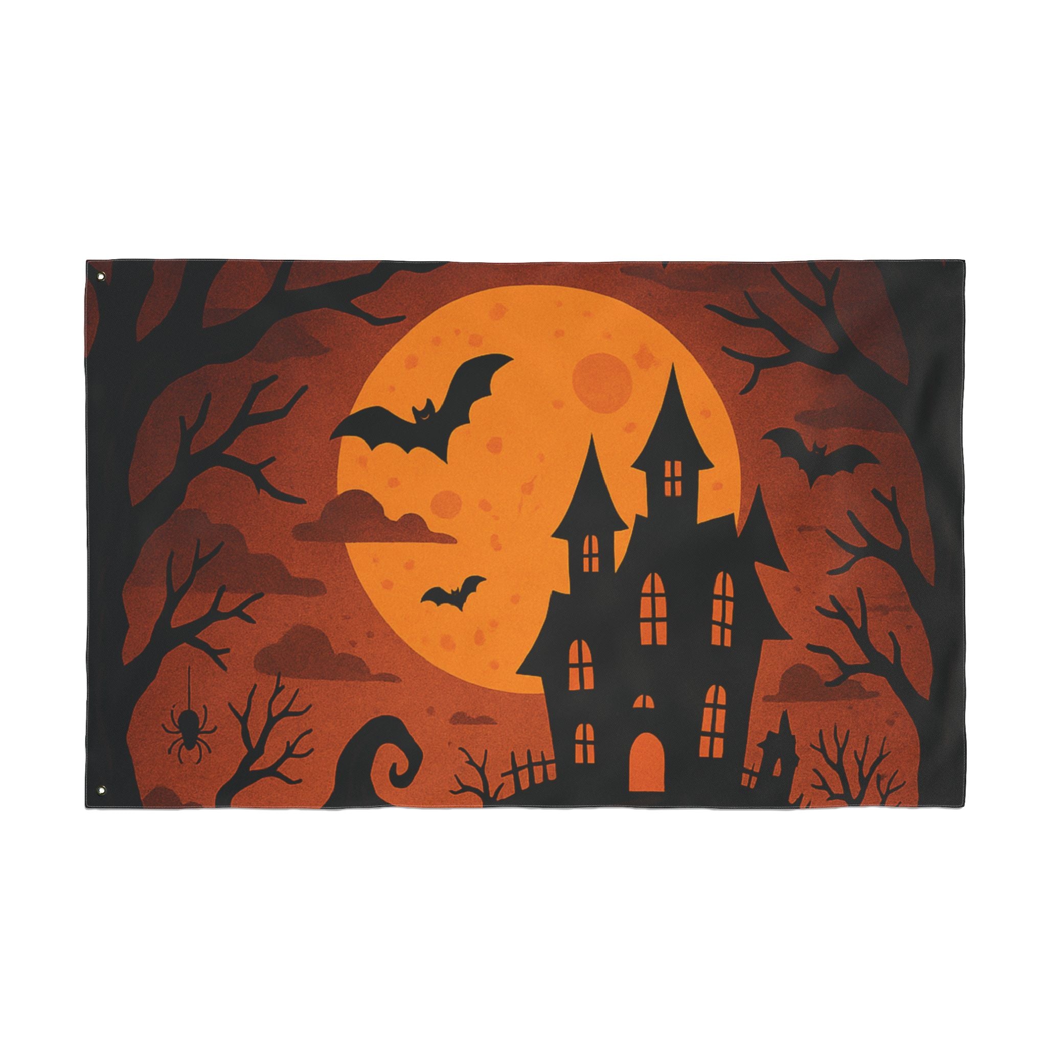 Halloween Flag, Spooky Double Sided Decor
