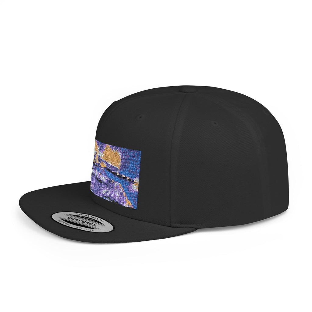 Sentinel of the Crimson Arch Flat Bill Snapback Hat