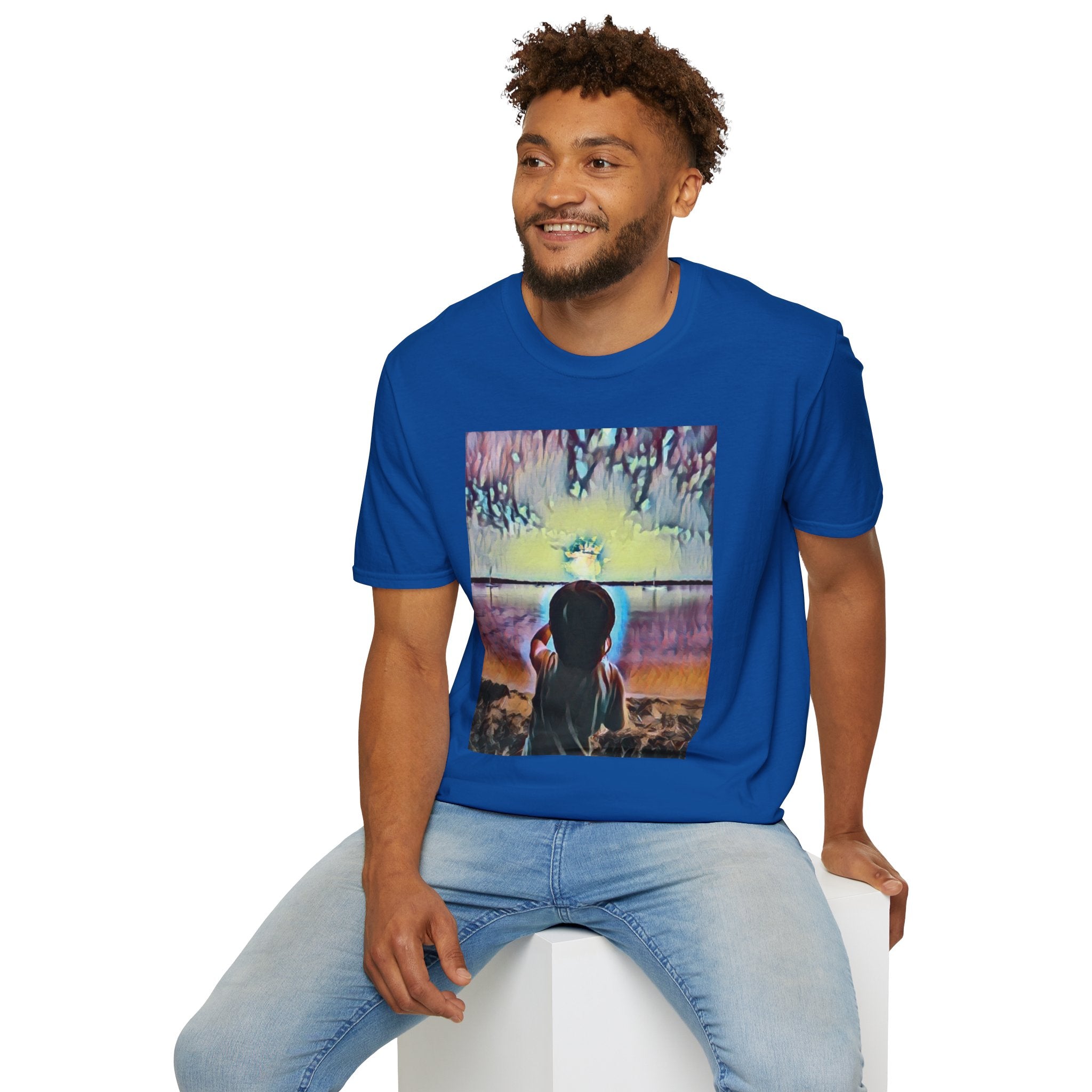 Boy and Moon T-Shirt