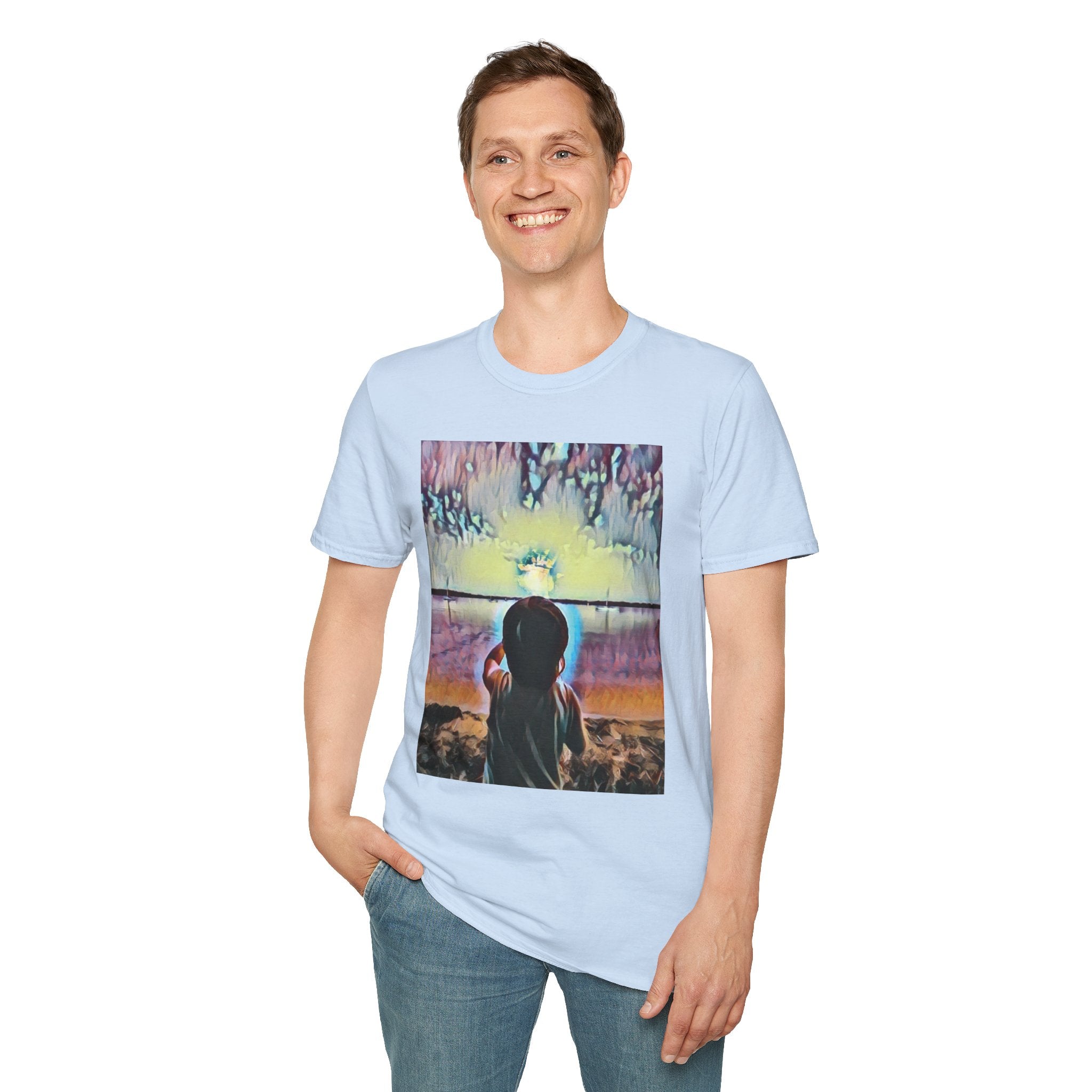 Boy and Moon T-Shirt