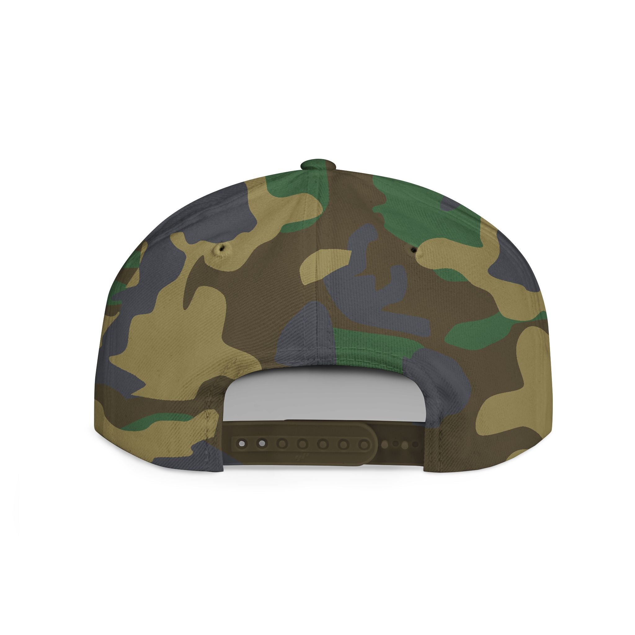 Sentinel of the Crimson Arch Flat Bill Snapback Hat