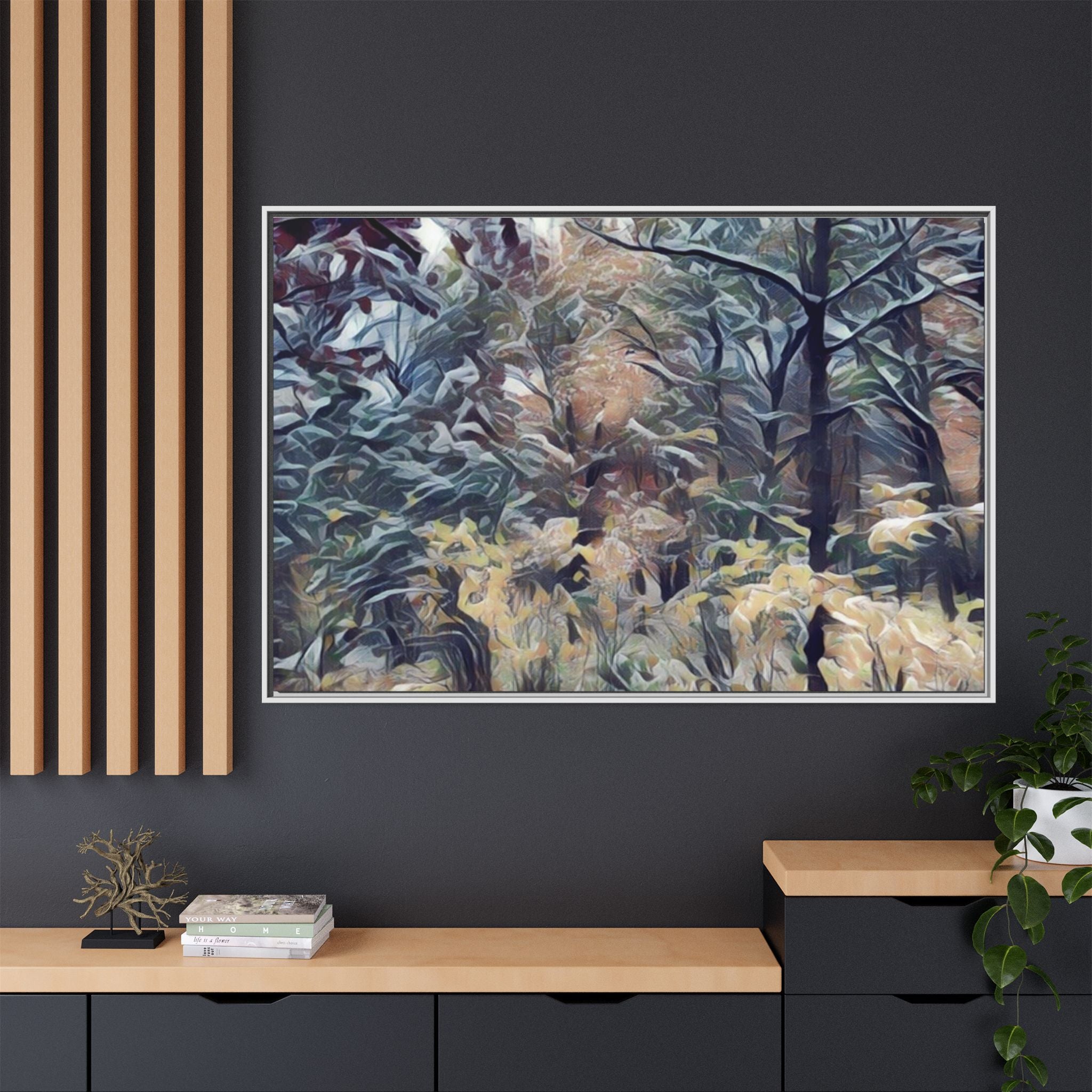 Wildwood Framed Matte Canvas Wall Art