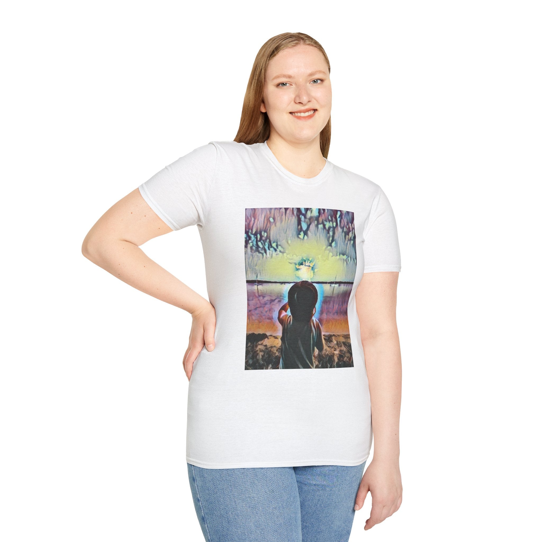 Boy and Moon T-Shirt