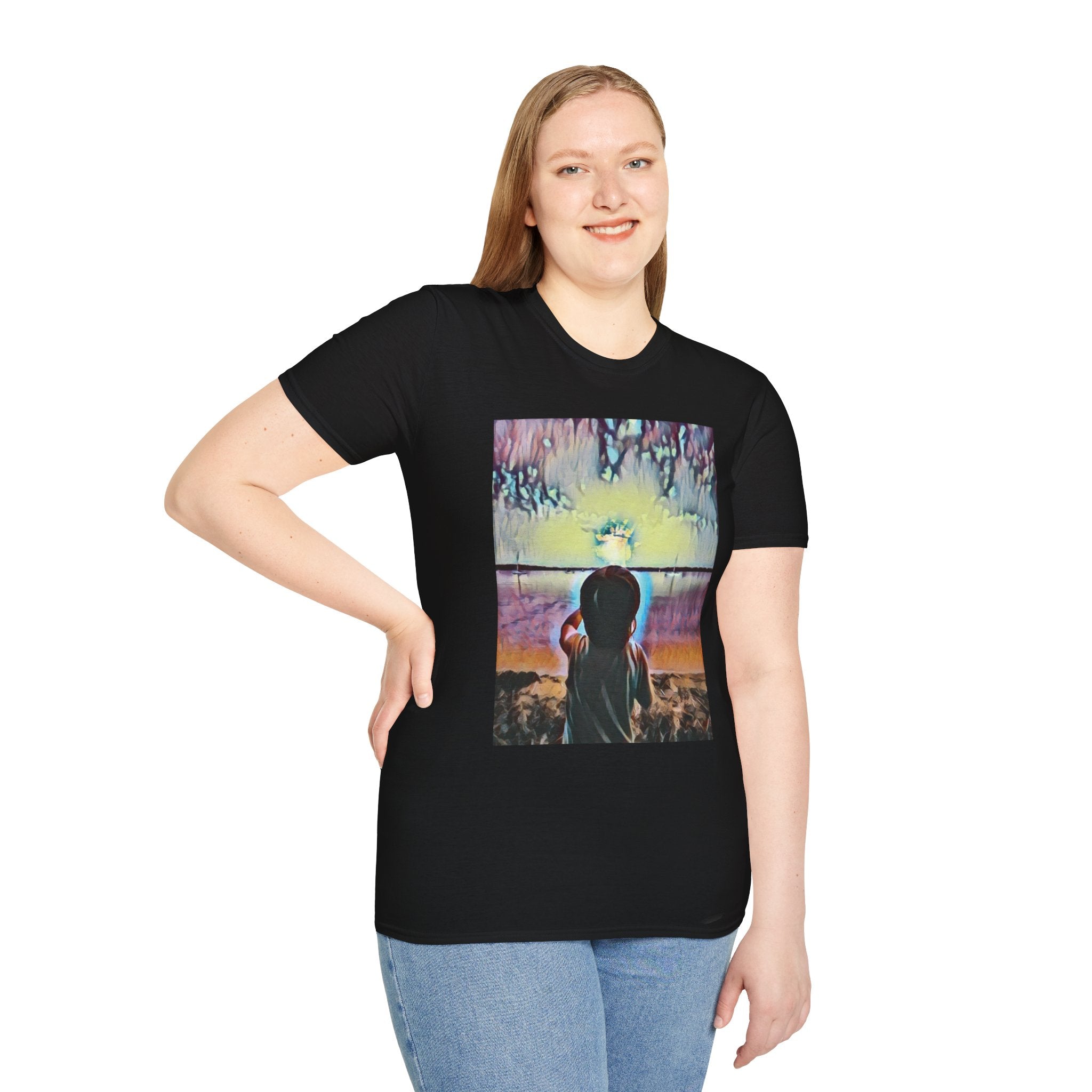 Boy and Moon T-Shirt