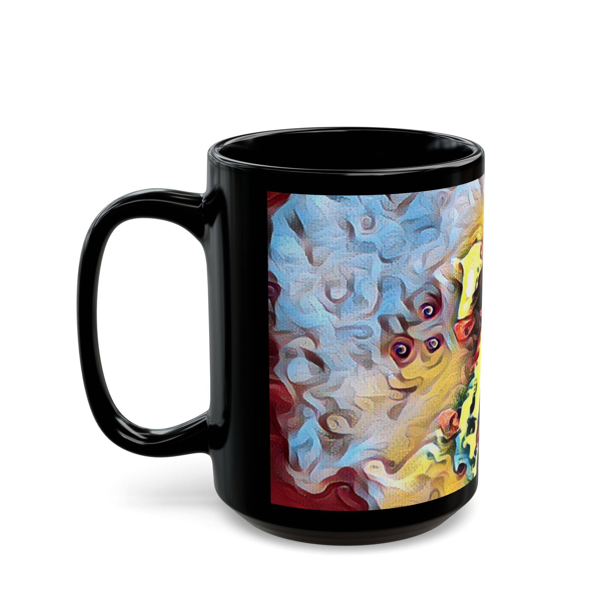 Vibrant Abstract Art Mug