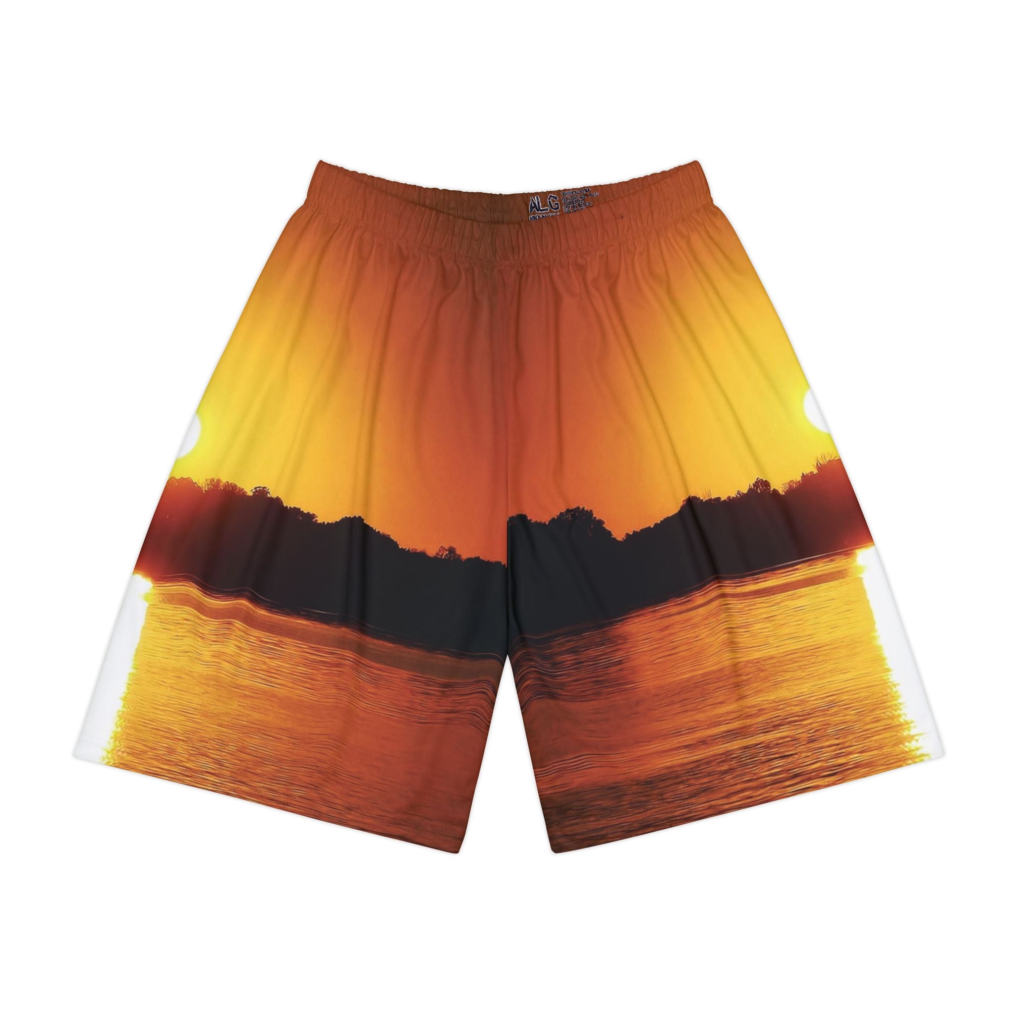 Golden Hour Sunset Men's Sports Shorts