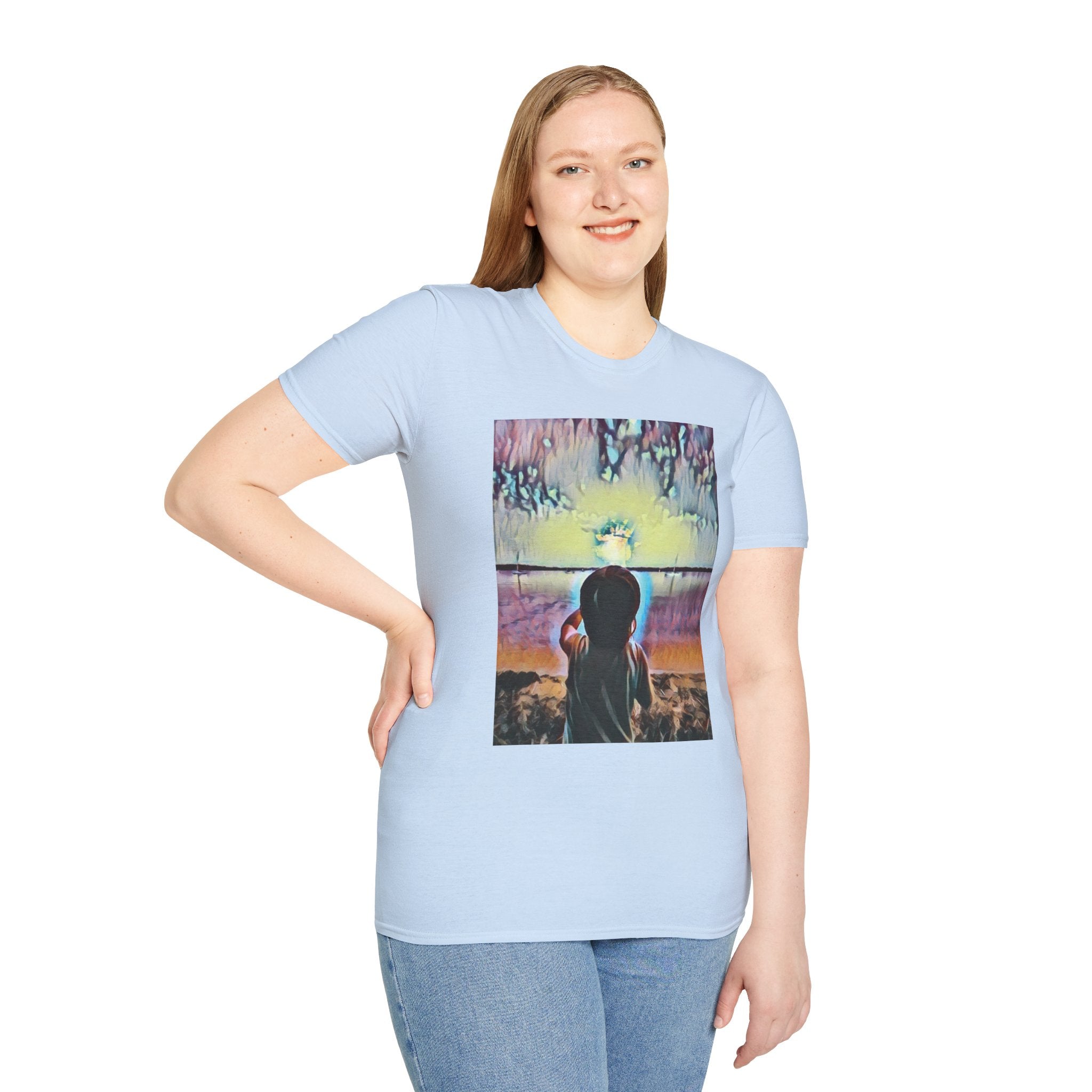 Boy and Moon T-Shirt