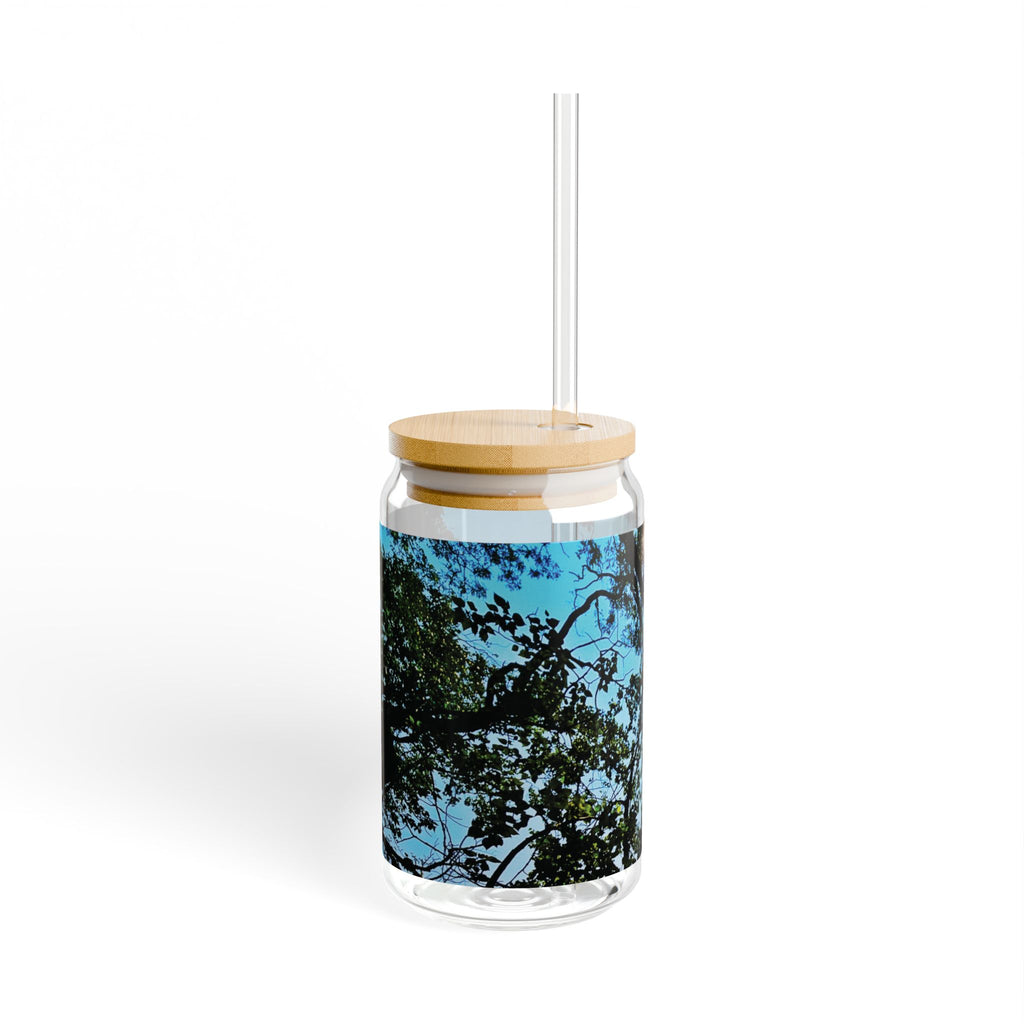 Blue Beyond the Branches Sipper Glass