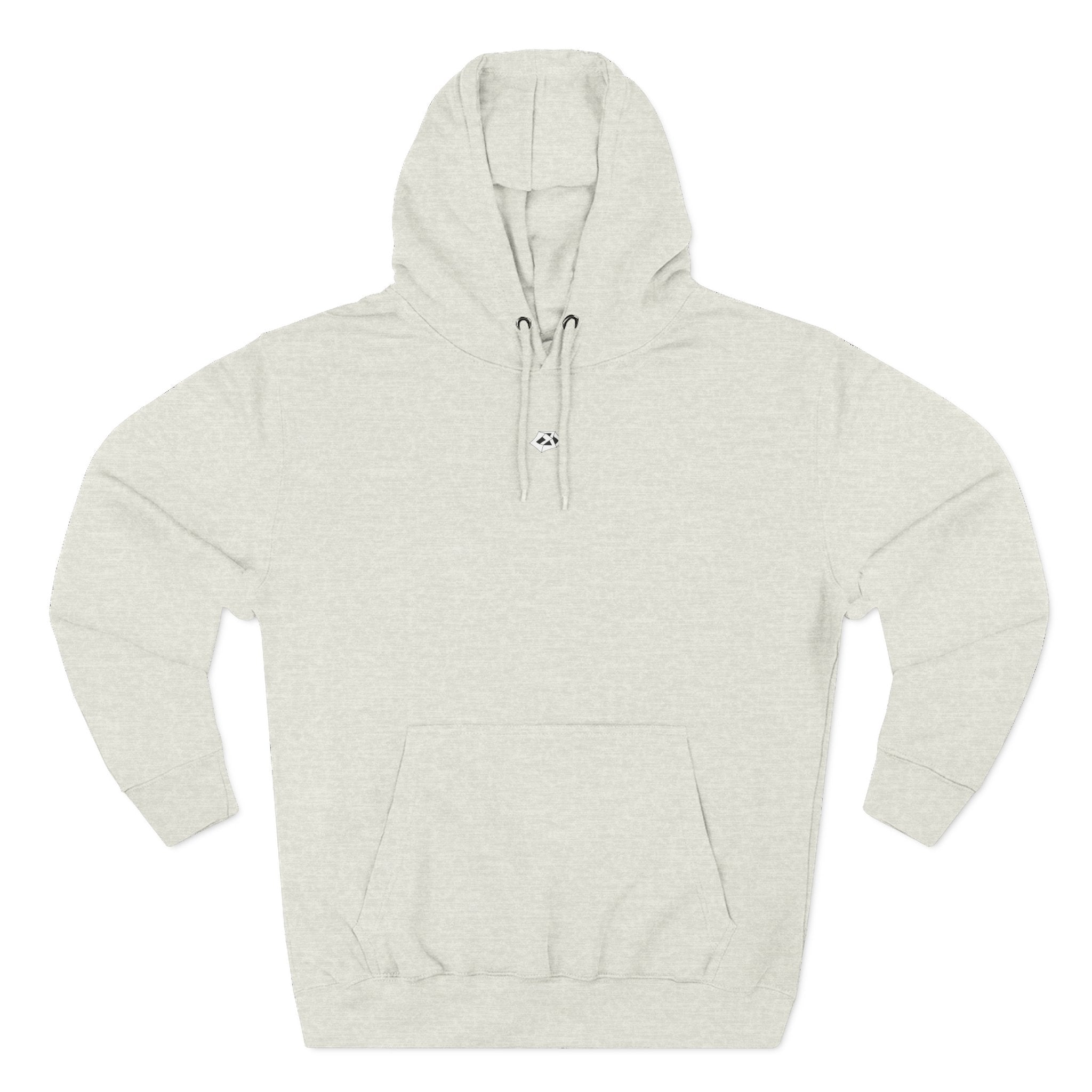 Where Stillness Hunts Three-Panel Fleece Hoodie