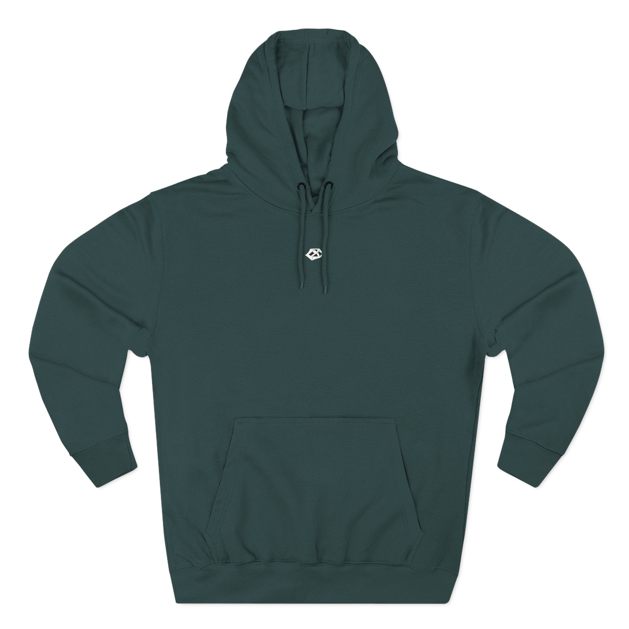 Where Stillness Hunts Three-Panel Fleece Hoodie
