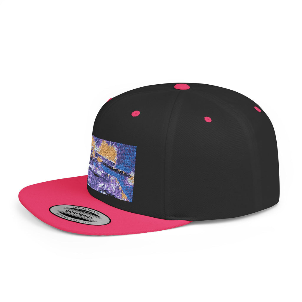 Sentinel of the Crimson Arch Flat Bill Snapback Hat