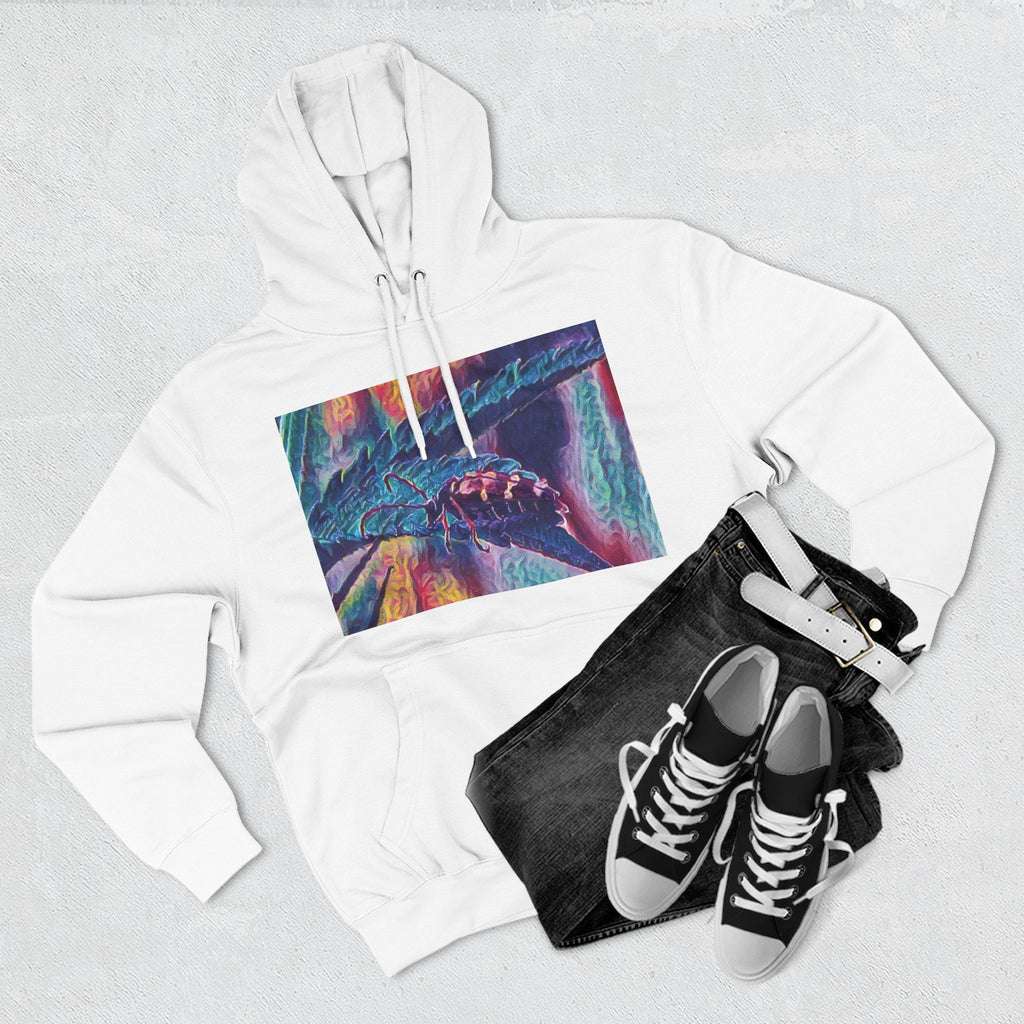 Neon Hunter Art Hoodie