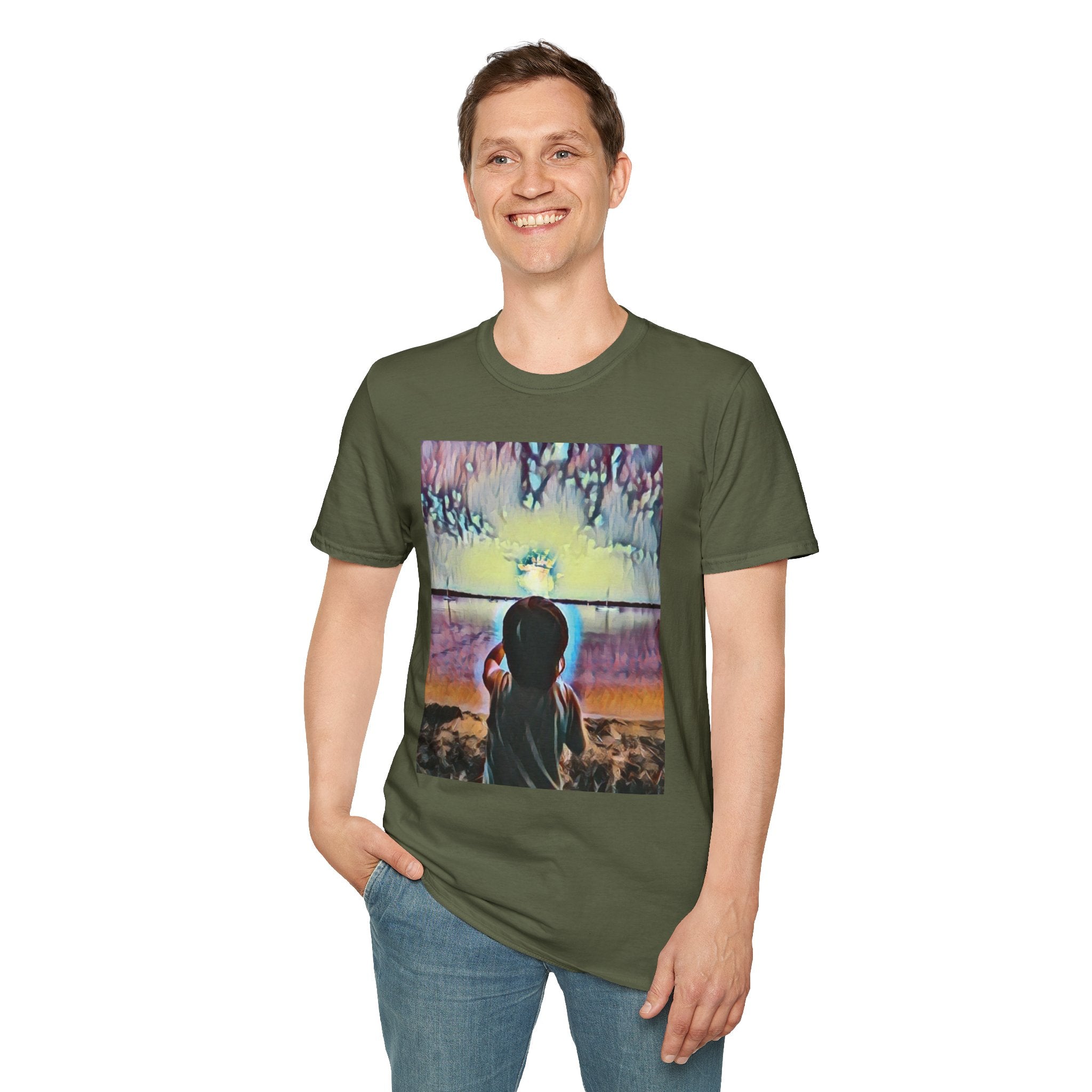 Boy and Moon T-Shirt
