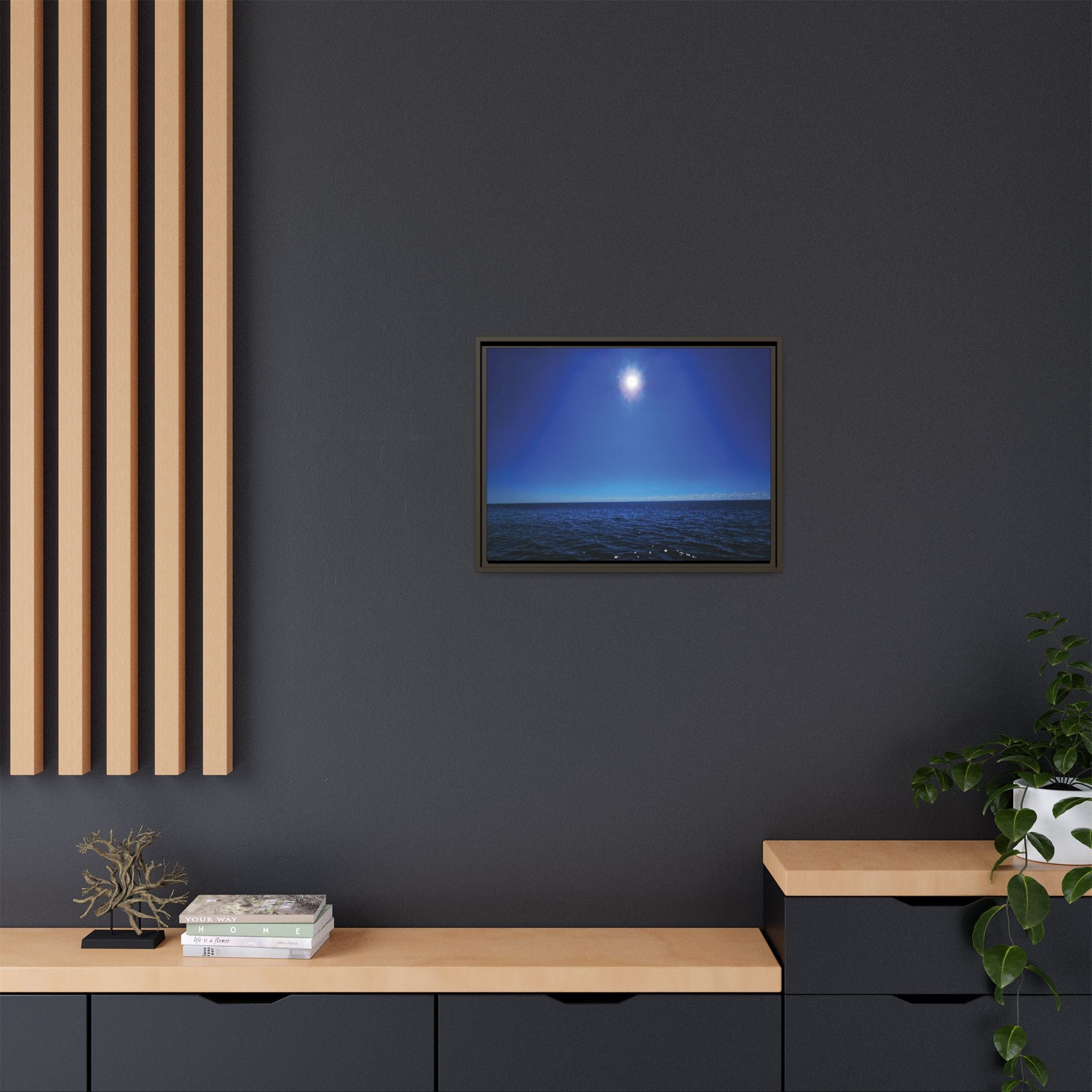 Celestial Reflection Canvas Wall Art
