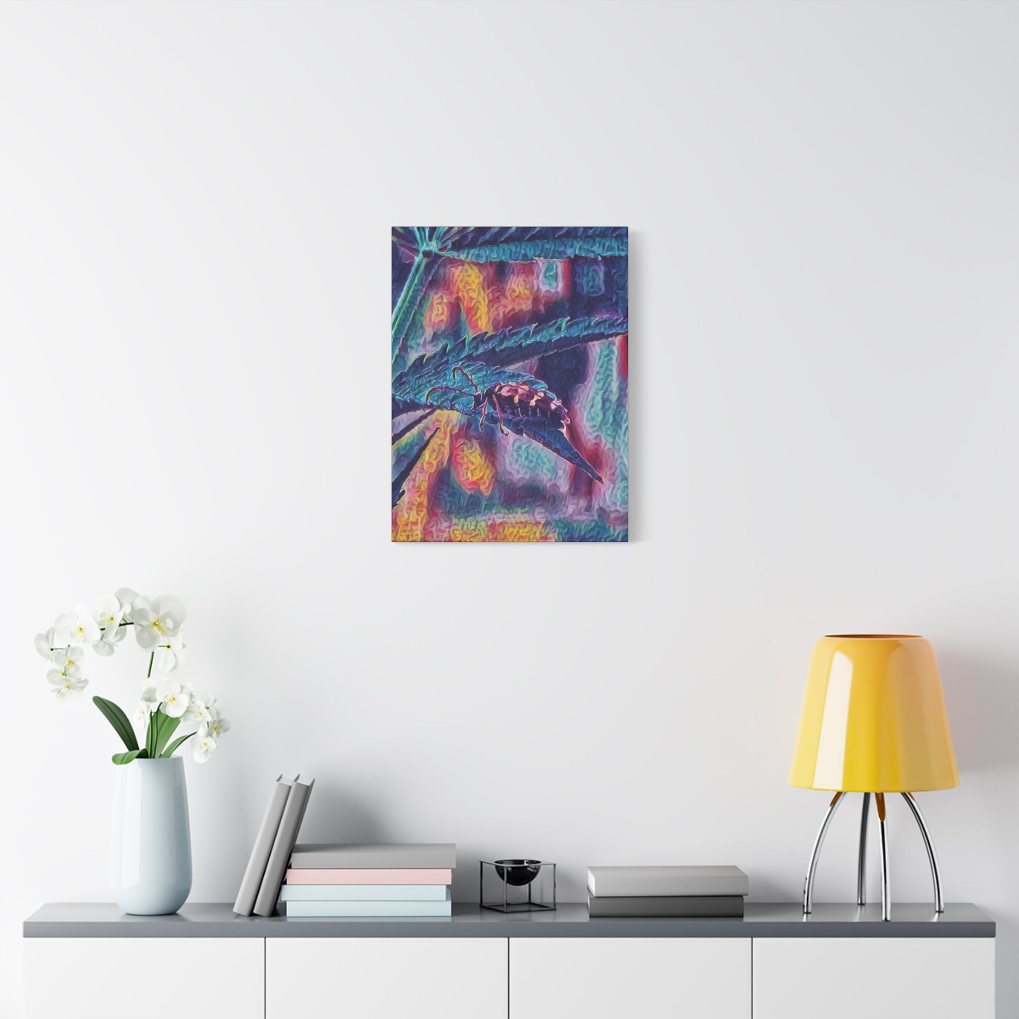 Neon Hunter Canvas Print