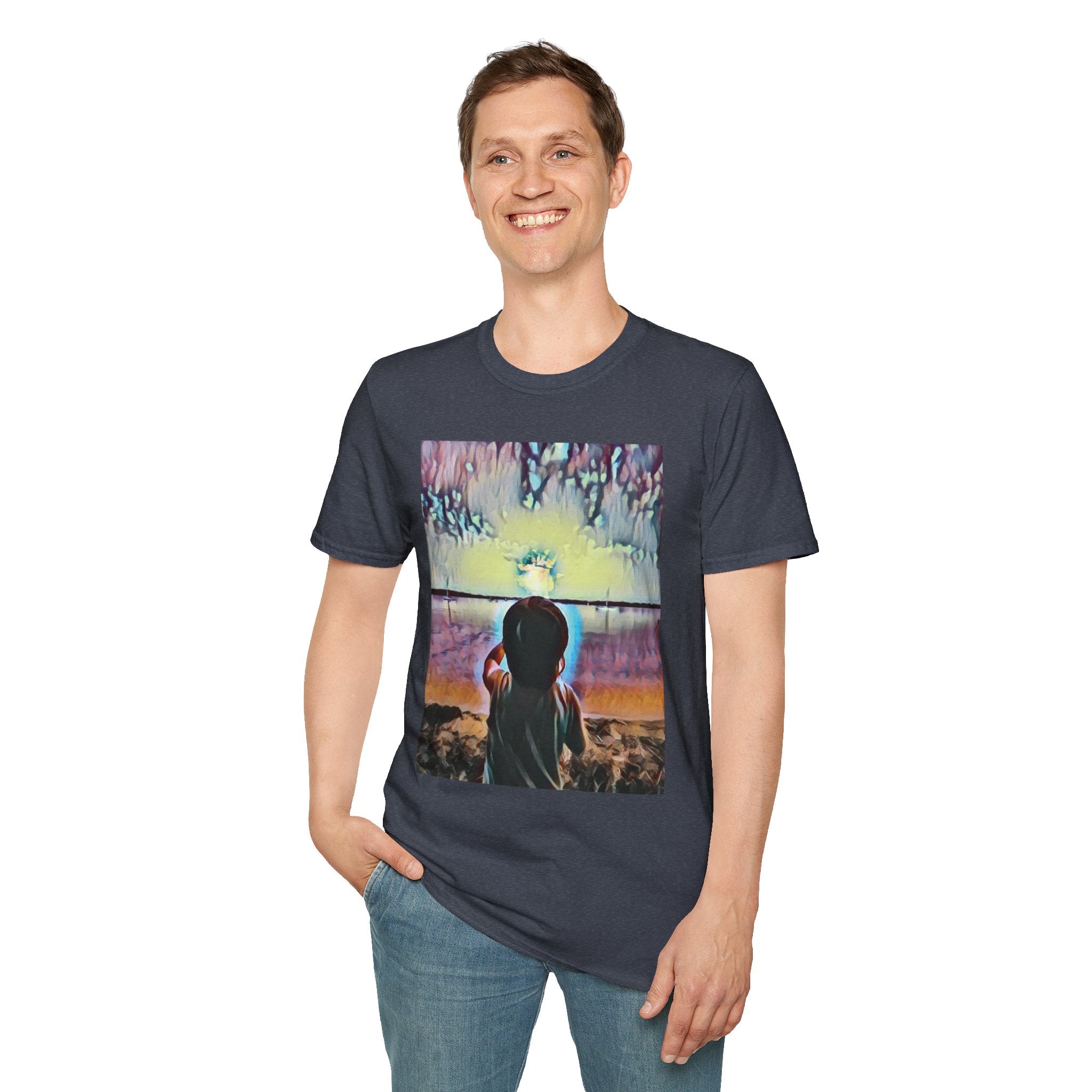 Boy and Moon T-Shirt