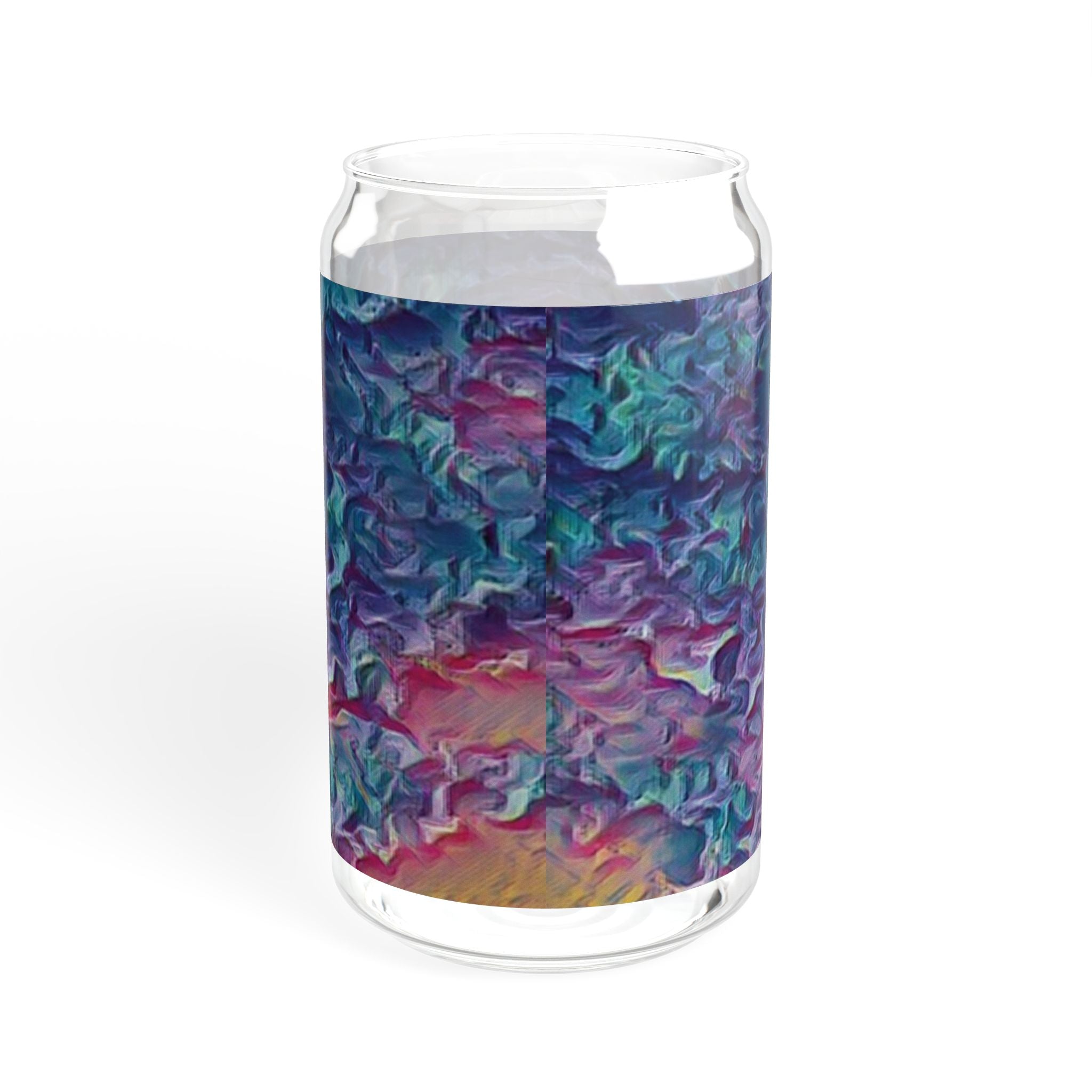 Full Sturgeon Moon Glass Sipper with Straw