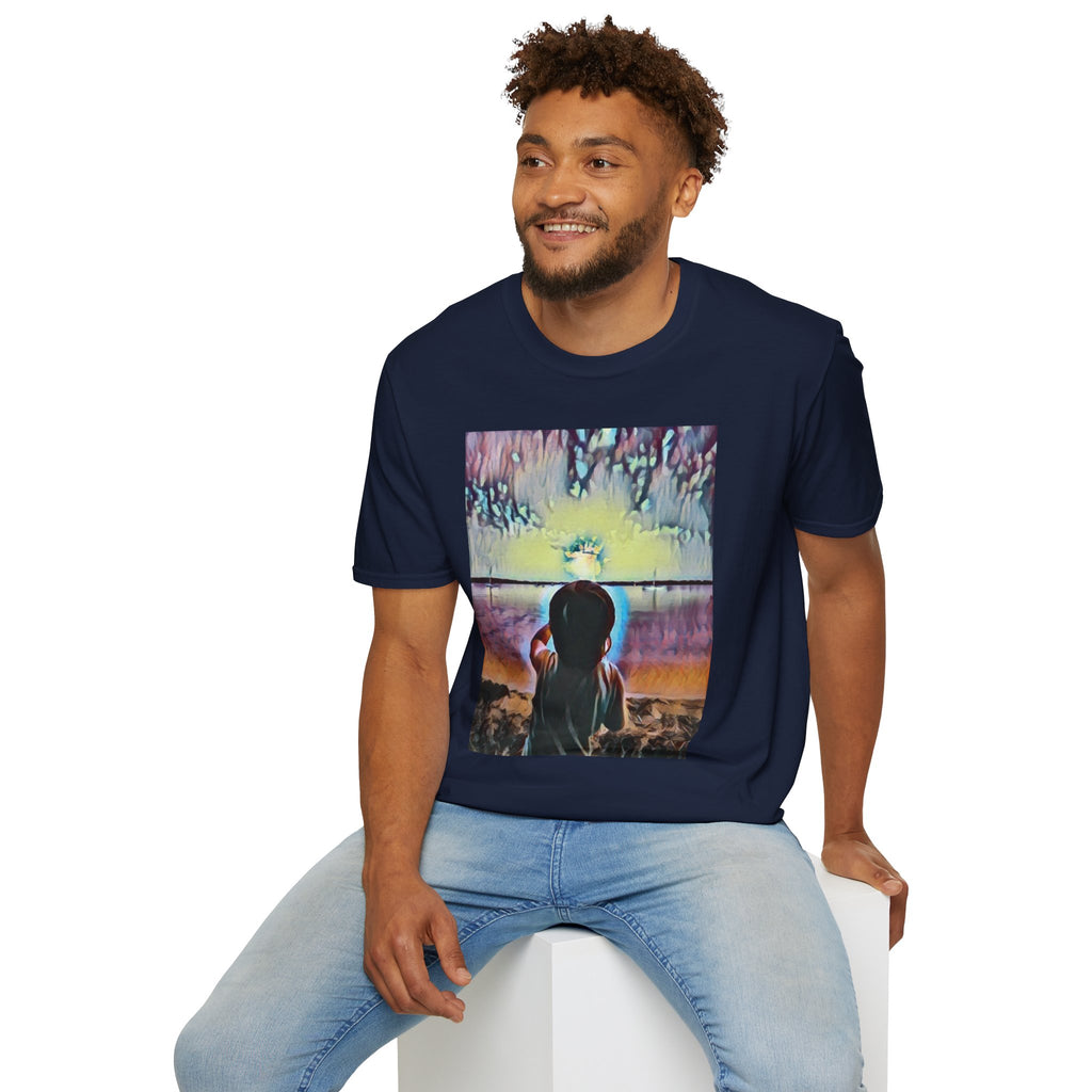 Boy and Moon T-Shirt