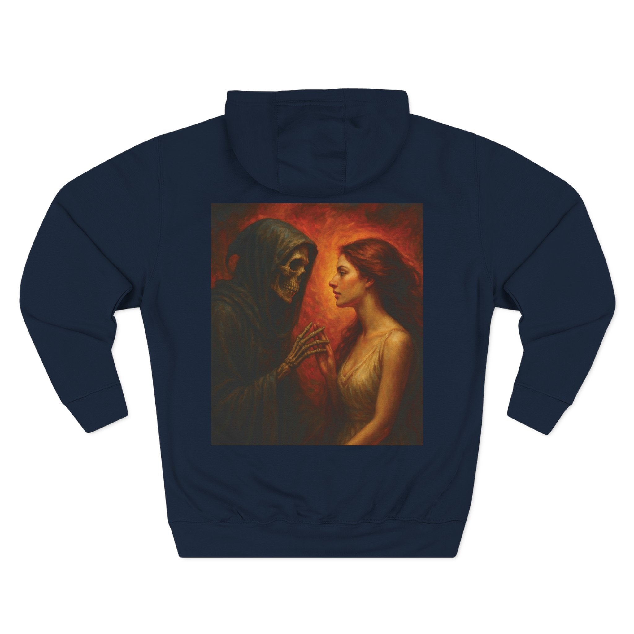 The Beautiful Lie and the Painful Truth Three-Panel Hoodie