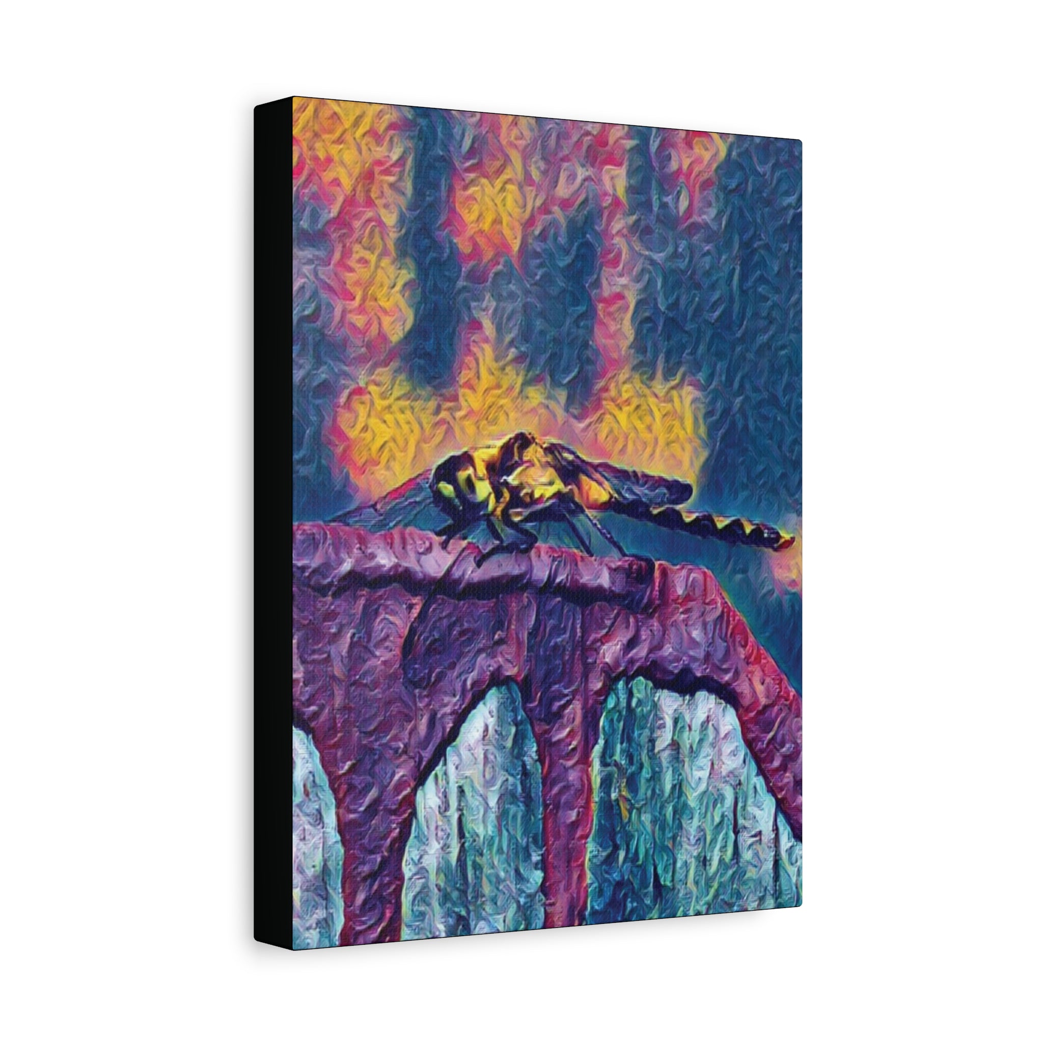 Sentinel of the Crimson Arch Canvas Art