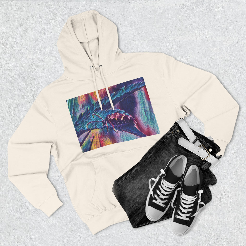 Neon Hunter Art Hoodie