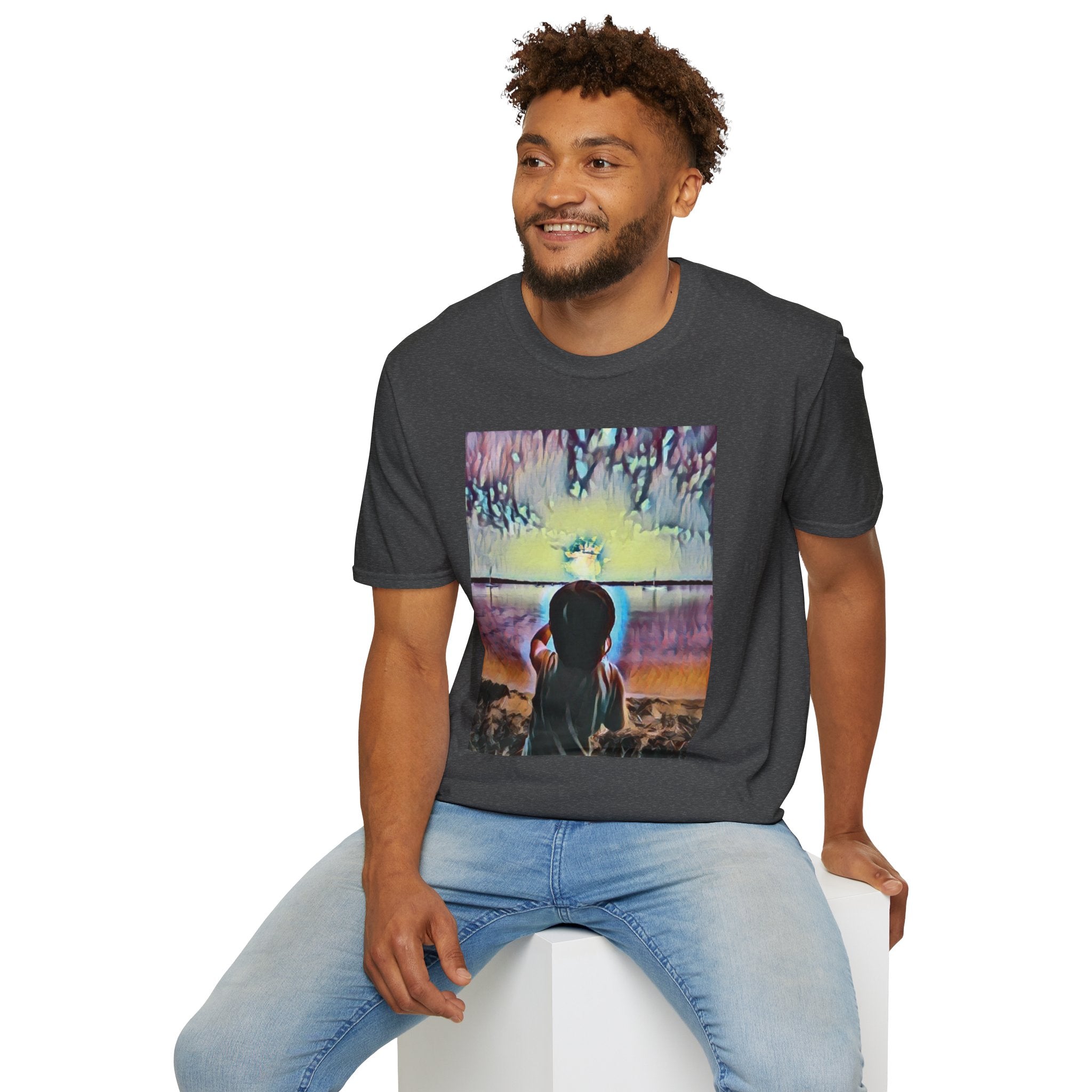 Boy and Moon T-Shirt