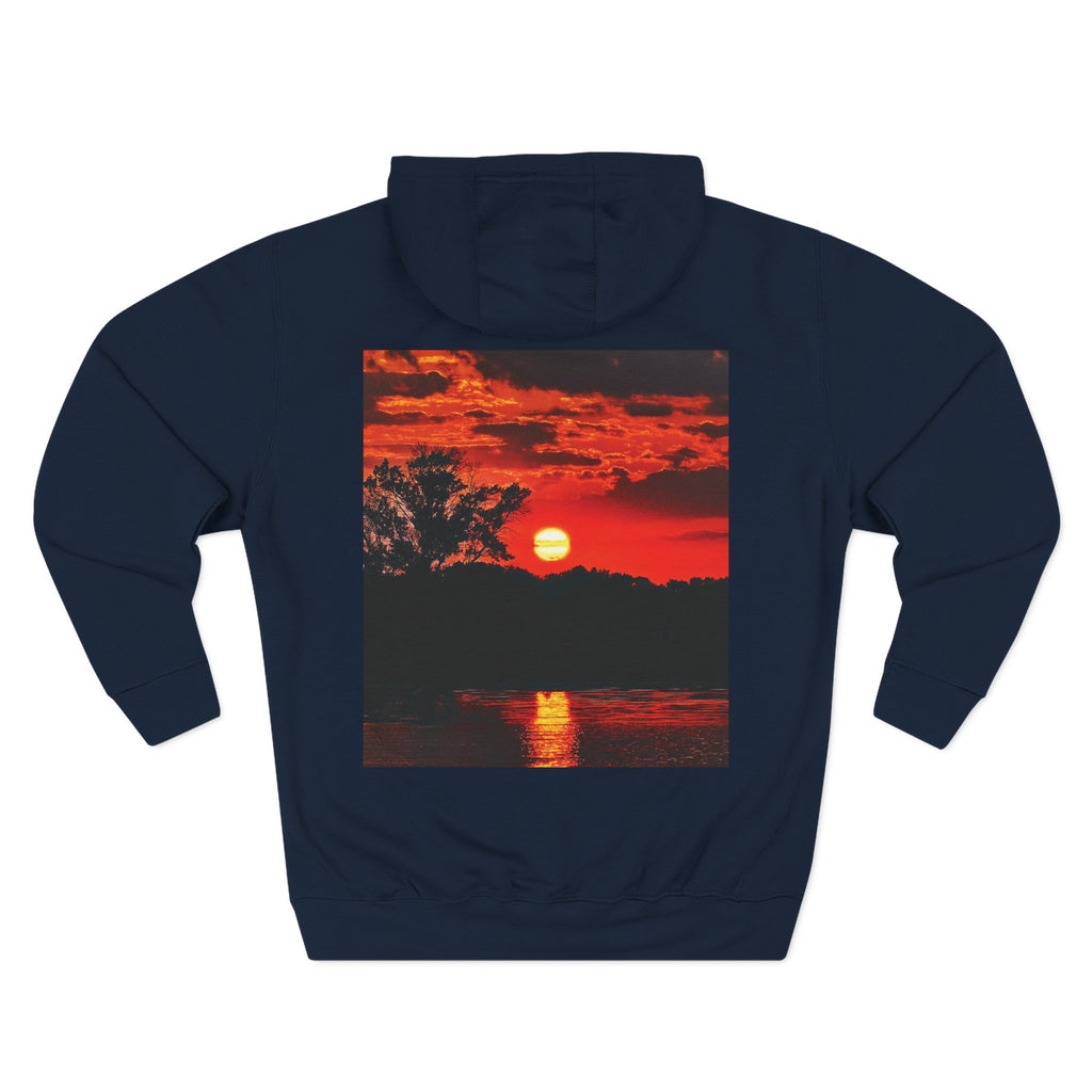 Bloodfire Reverie Three-Panel Fleece Hoodie