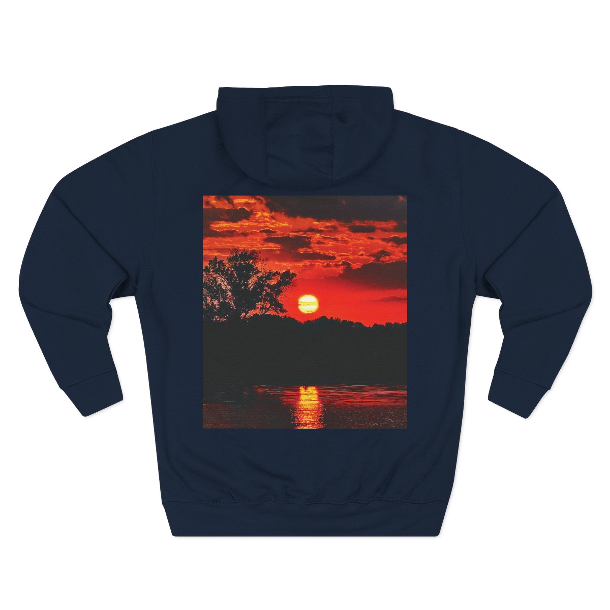Bloodfire Reverie Three-Panel Fleece Hoodie