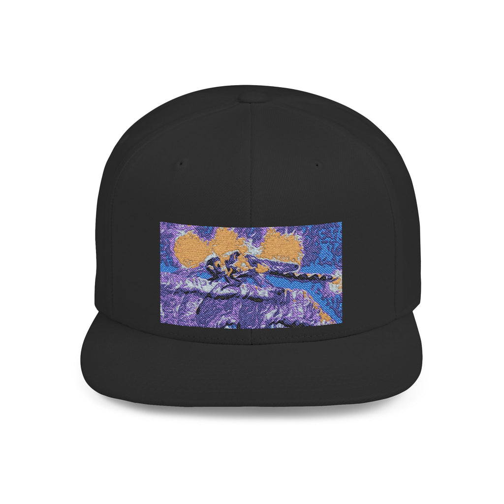 Sentinel of the Crimson Arch Flat Bill Snapback Hat