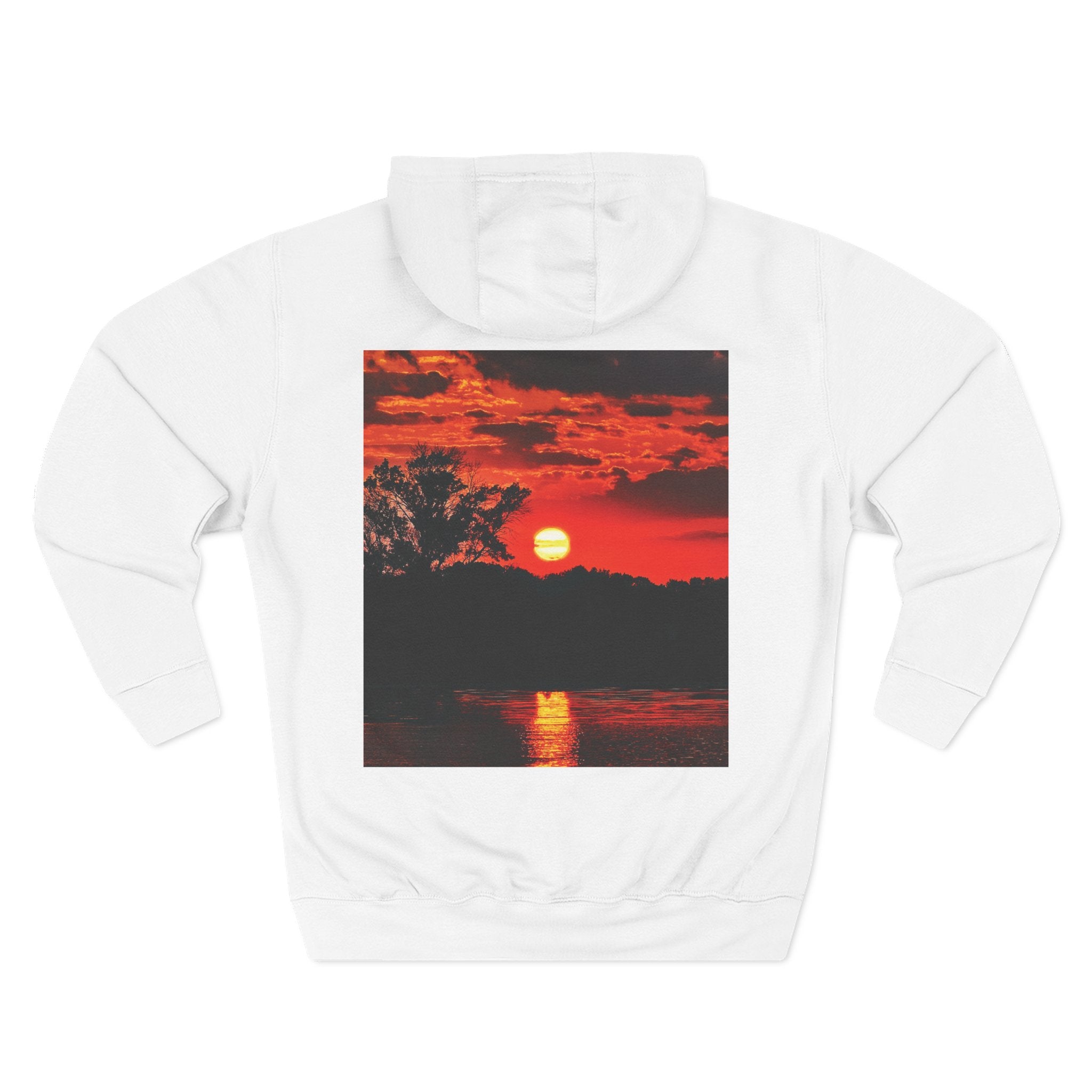 Bloodfire Reverie Three-Panel Fleece Hoodie