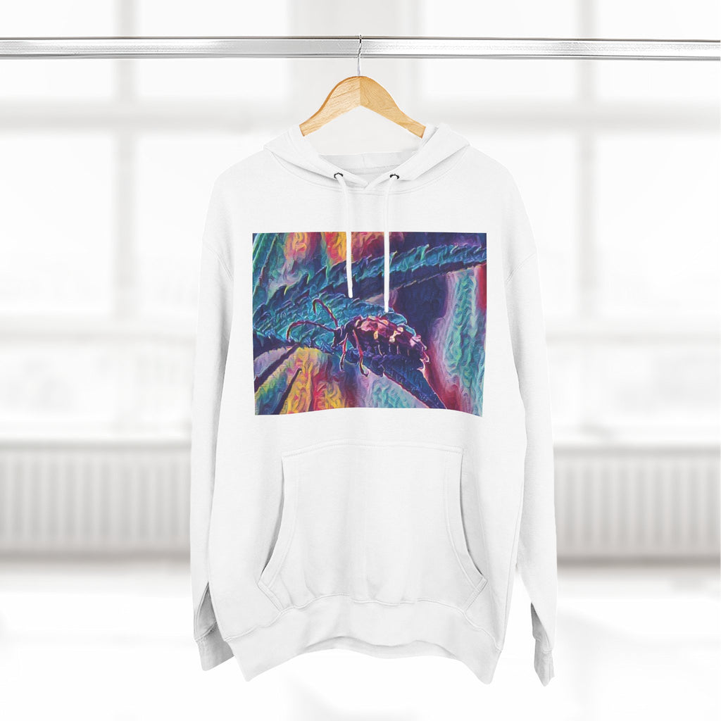 Neon Hunter Art Hoodie