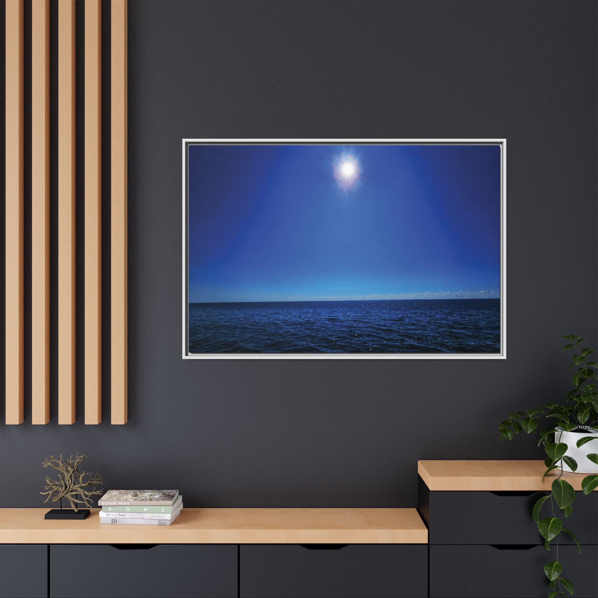 Celestial Reflection Canvas Wall Art