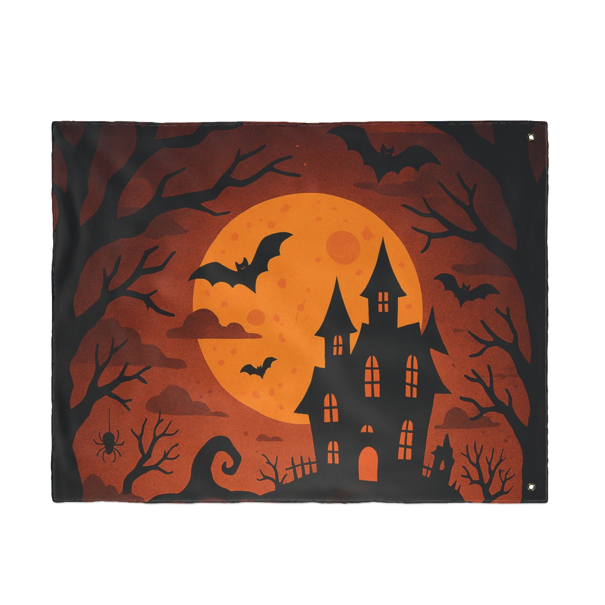 Halloween Flag, Spooky Double Sided Decor