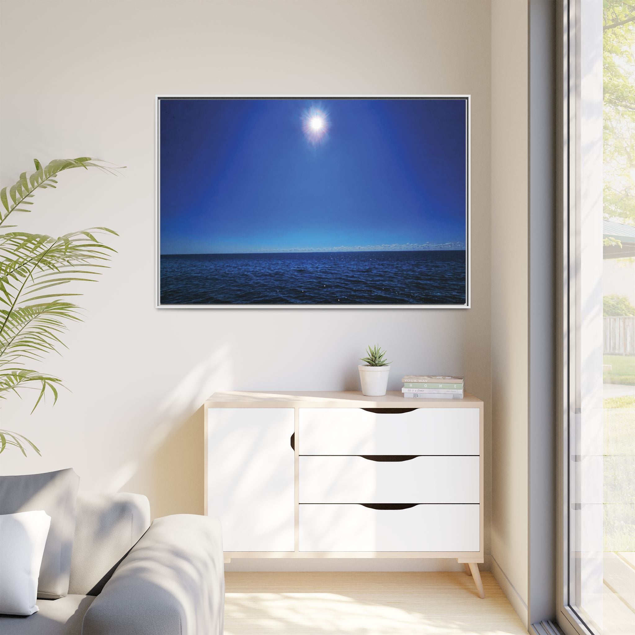 Celestial Reflection Canvas Wall Art