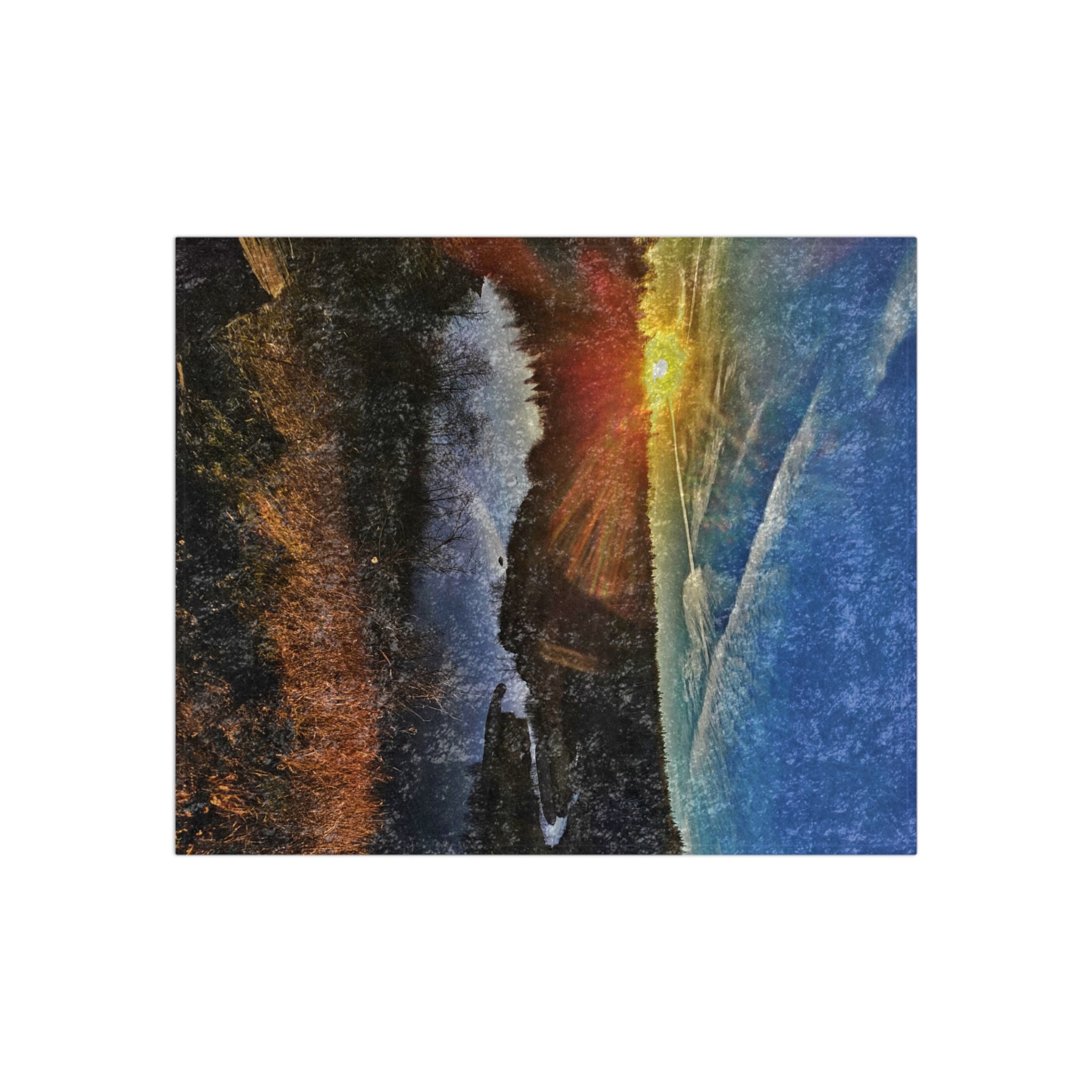 Flarepath of the Forgotten Crushed Velvet Blanket