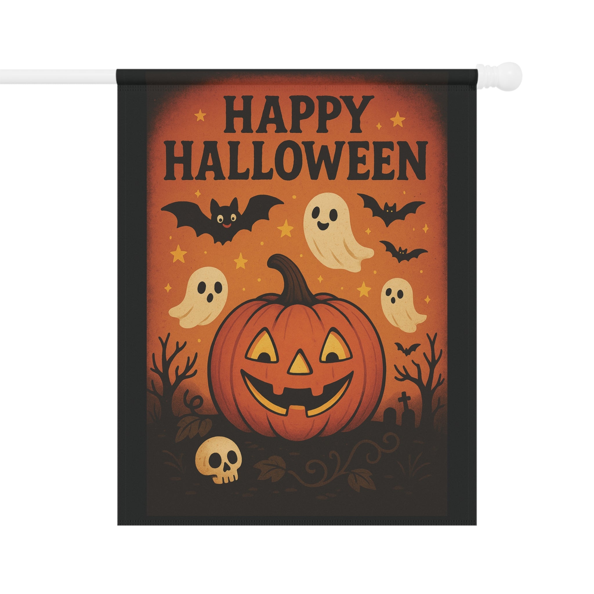 Halloween Garden Banner
