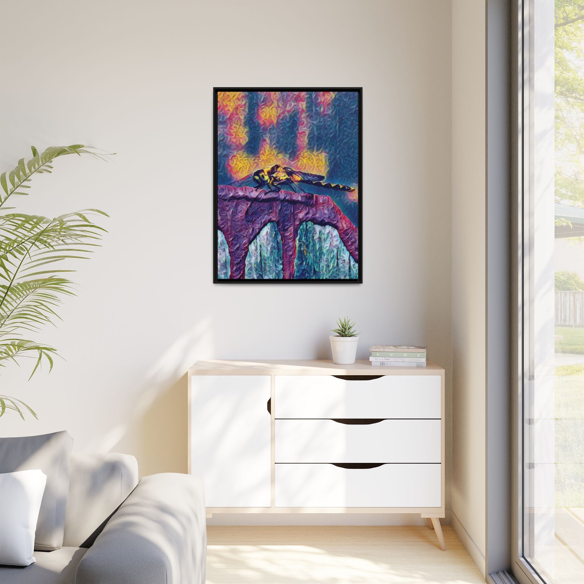 Sentinel of the Crimson Arch Print
