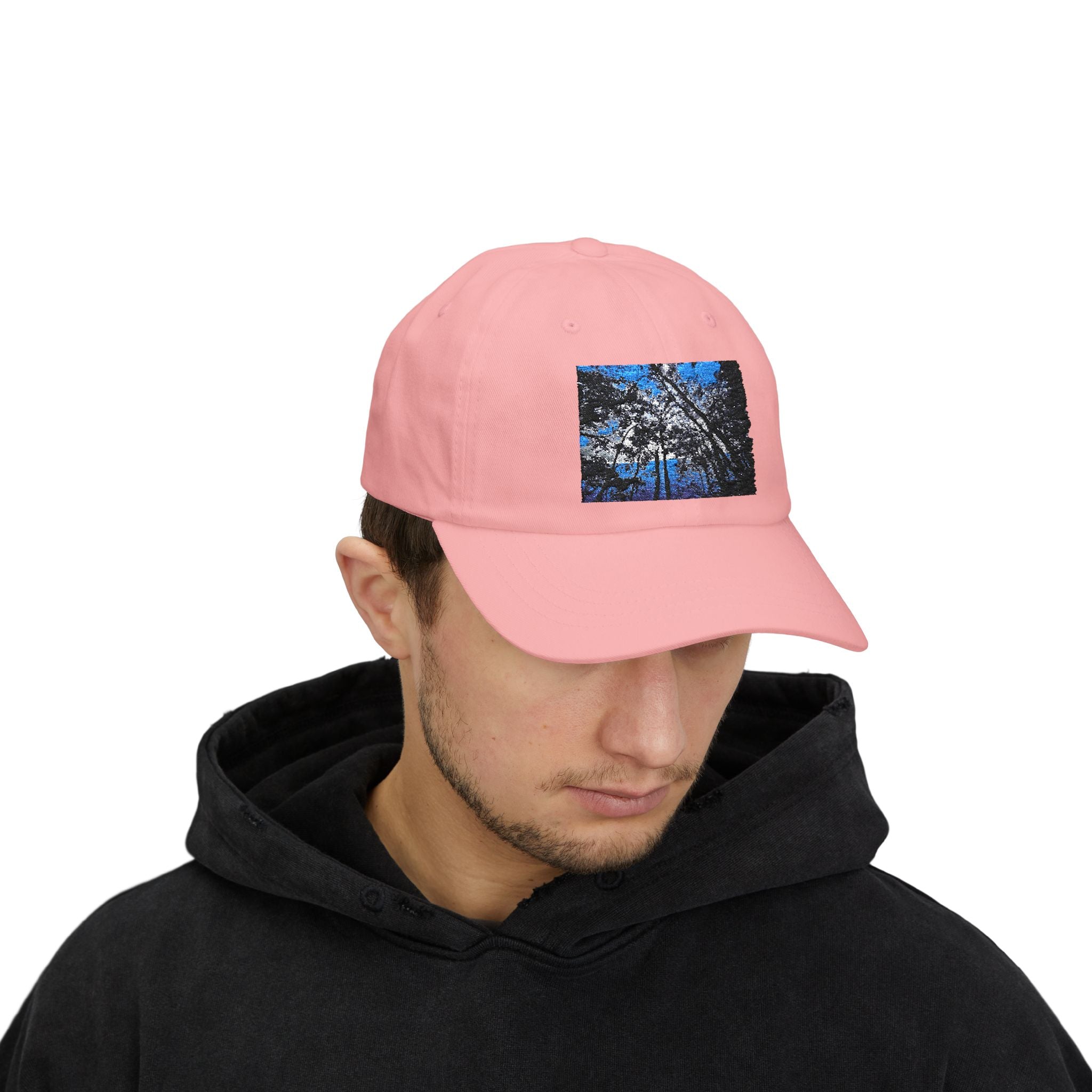 Blue Beyond the Branches Classic Dad Cap