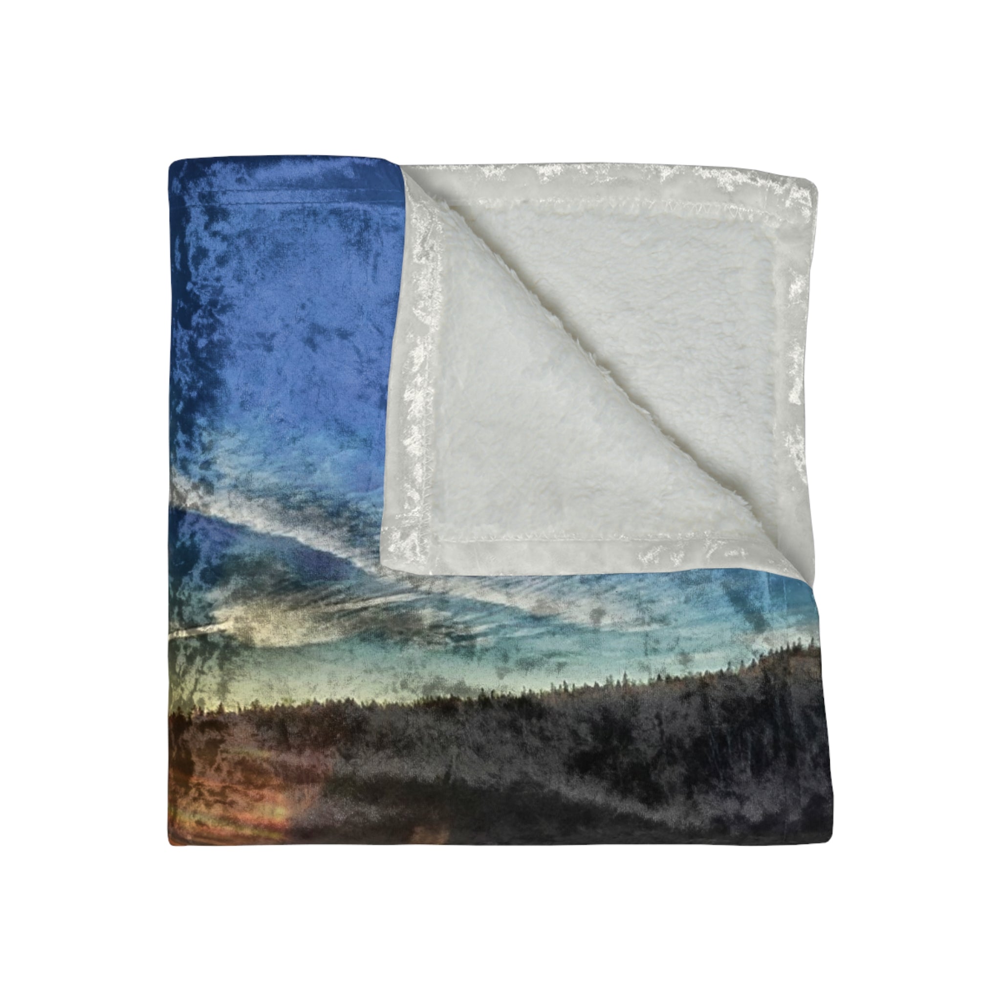 Flarepath of the Forgotten Crushed Velvet Blanket
