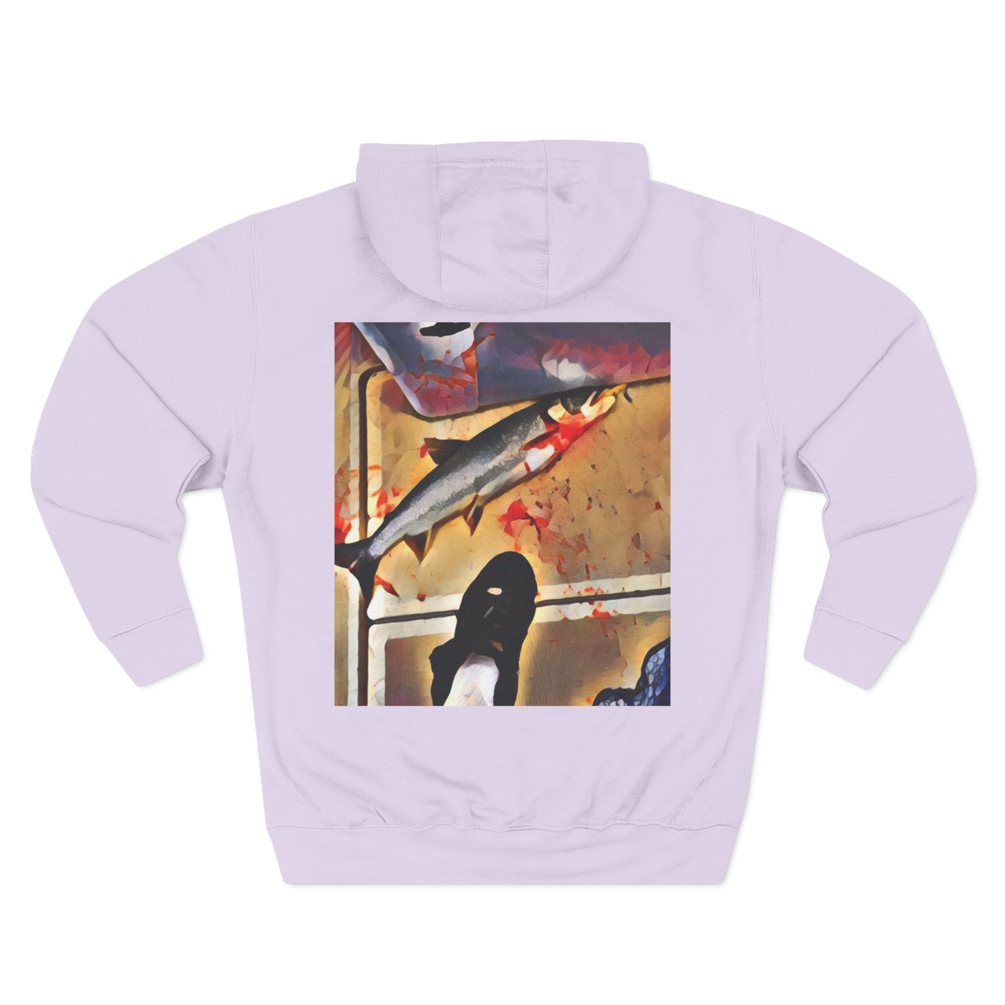 Catch and Keep Three-Panel Fleece Hoodie