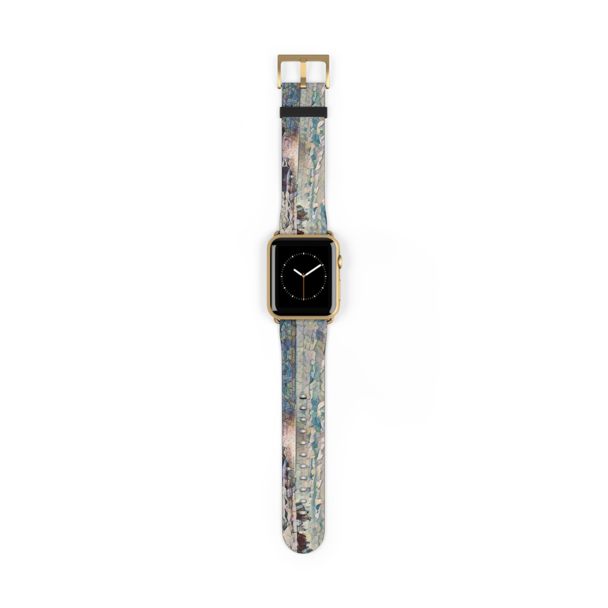 Shimmering Shore of Lake Superior Watch Band