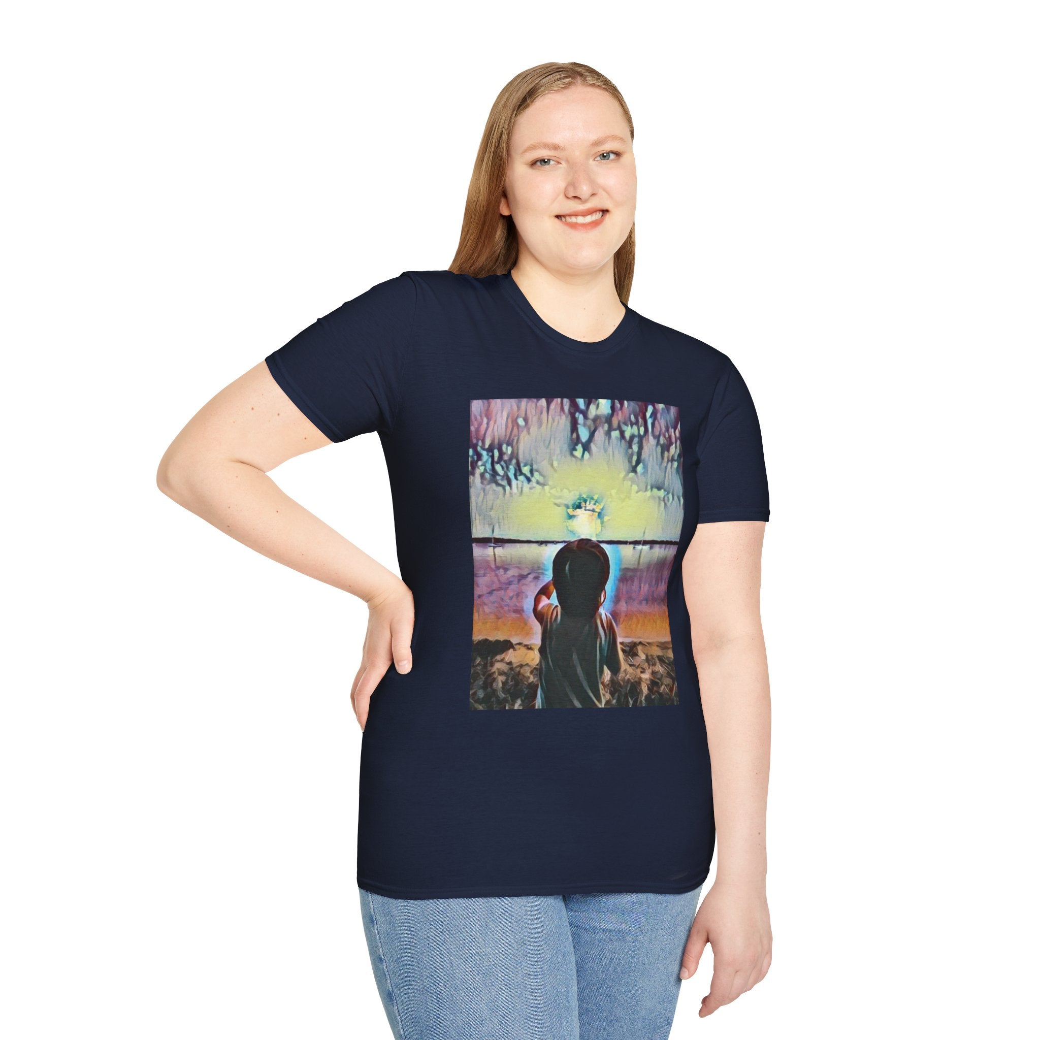 Boy and Moon T-Shirt
