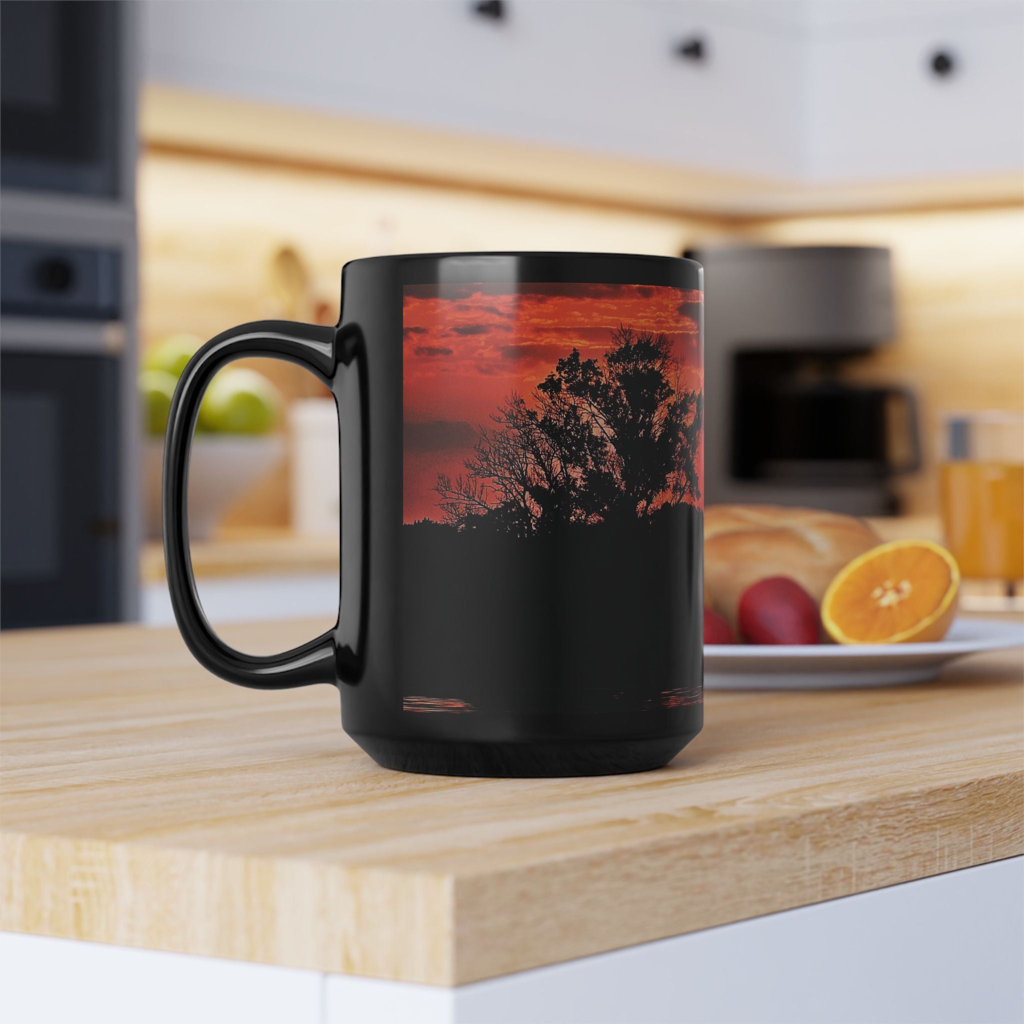 Bloodfire Reverie Black Mug