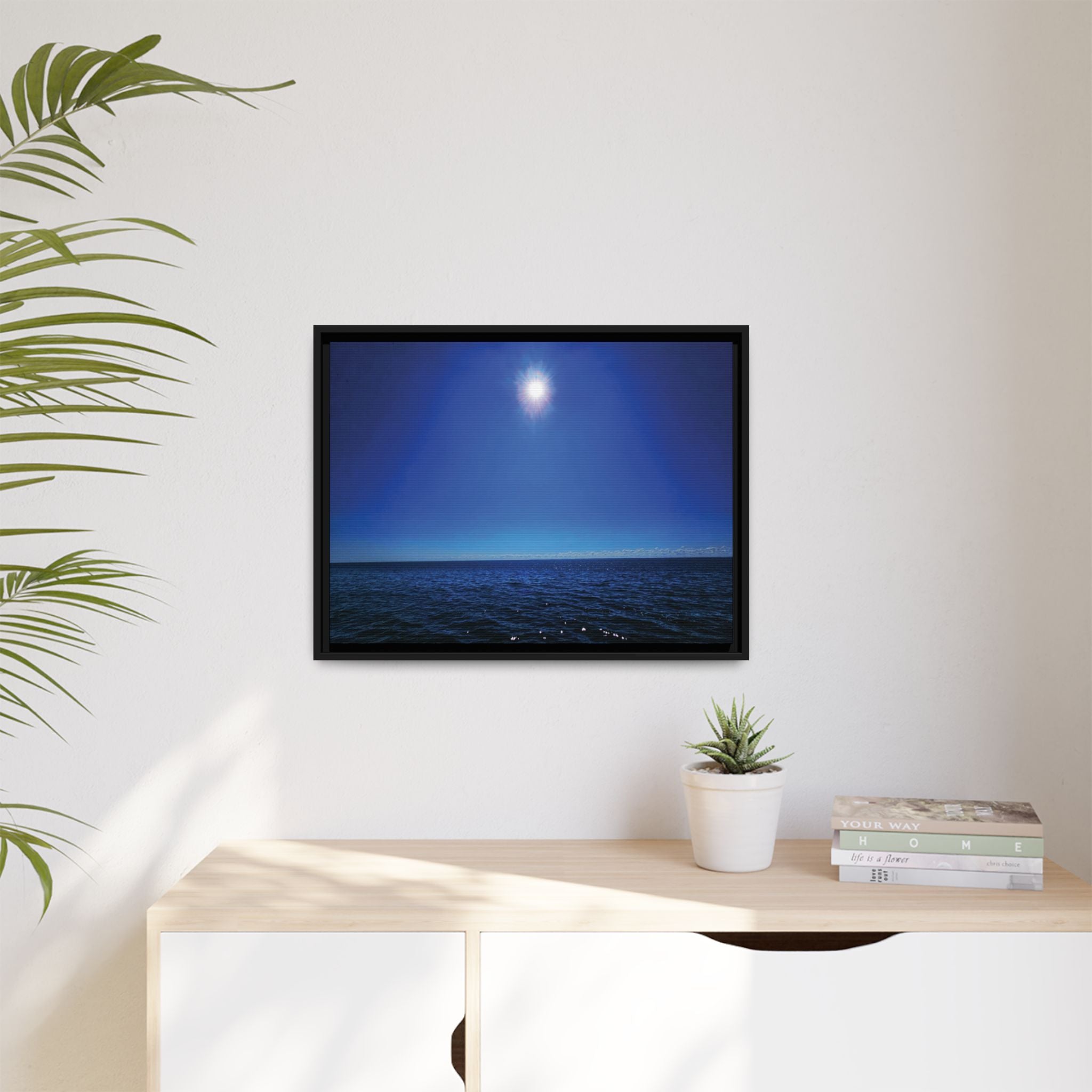 Celestial Reflection Canvas Wall Art