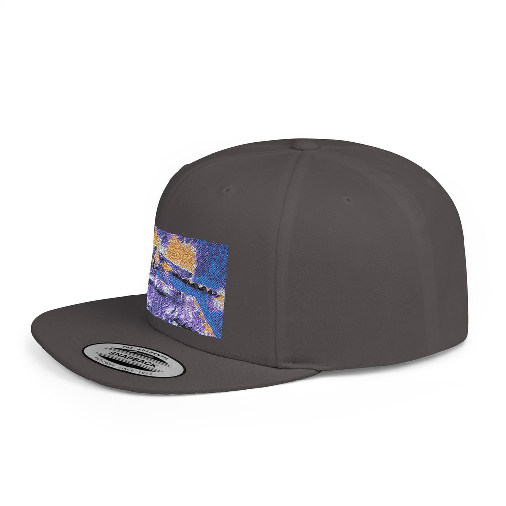 Sentinel of the Crimson Arch Flat Bill Snapback Hat